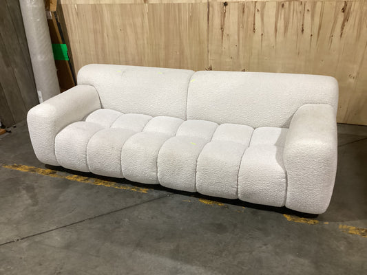 NSW CLN10892 Aero Sofa 3S Jacquard Boucle Cream