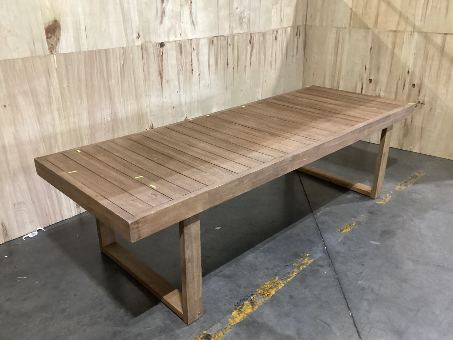 NSW CLN10911 Cannes Outdoor Dining Table 267x100cm Acacia MKII
