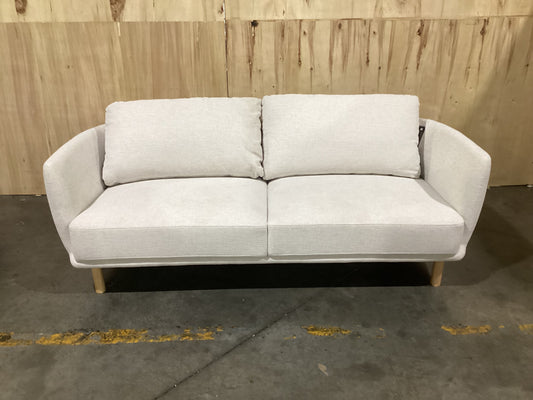 NSW CLN10933 Cleo Sofa 3S Natural Leg Hervey Natural