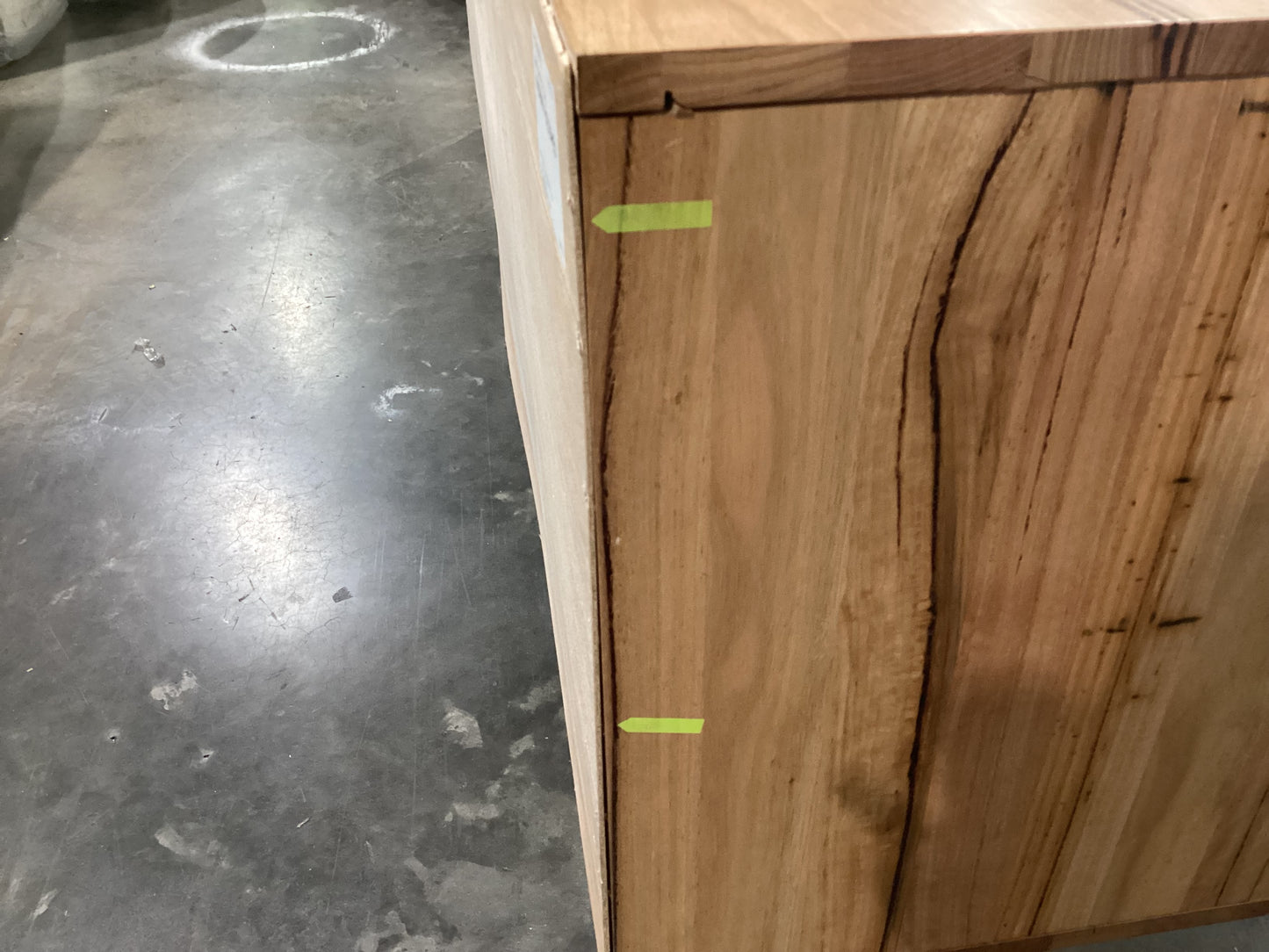 NSW CLN10917 Claremont Buffet 210cm Wormy Chestnut Natural