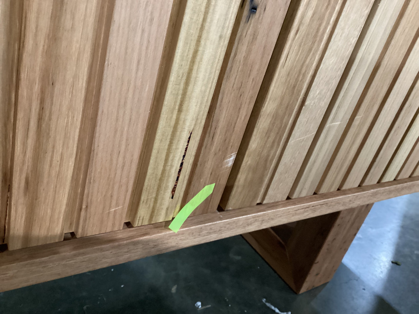 NSW CLN10917 Claremont Buffet 210cm Wormy Chestnut Natural