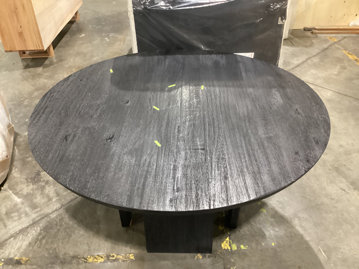 NSW CLN10932 Seidon Dining Table 140cm Dia Black