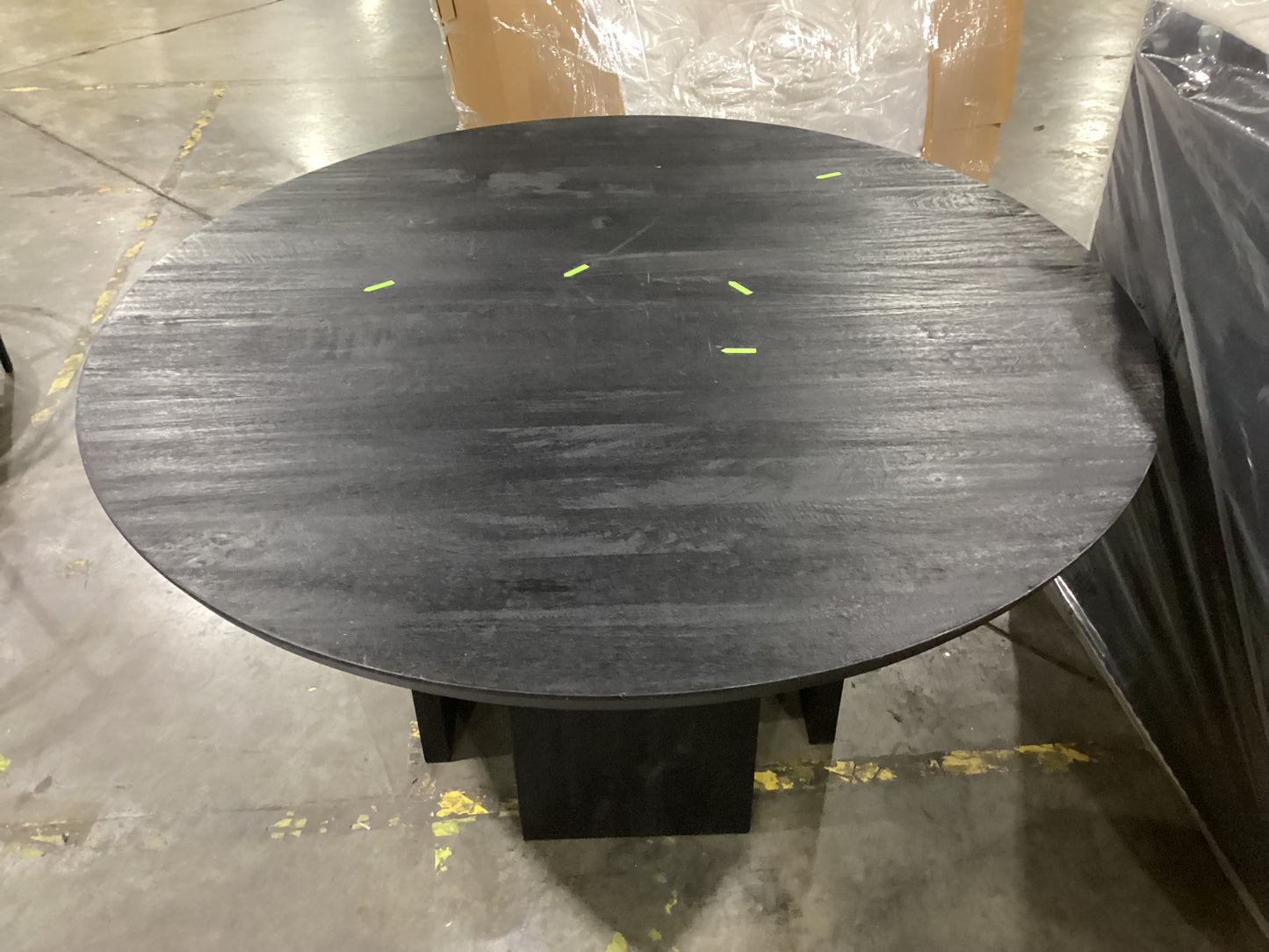NSW CLN10932 Seidon Dining Table 140cm Dia Black