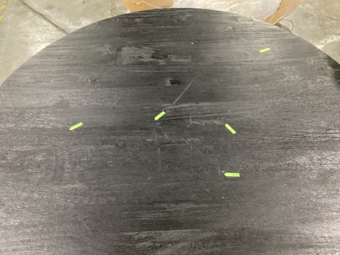 NSW CLN10932 Seidon Dining Table 140cm Dia Black