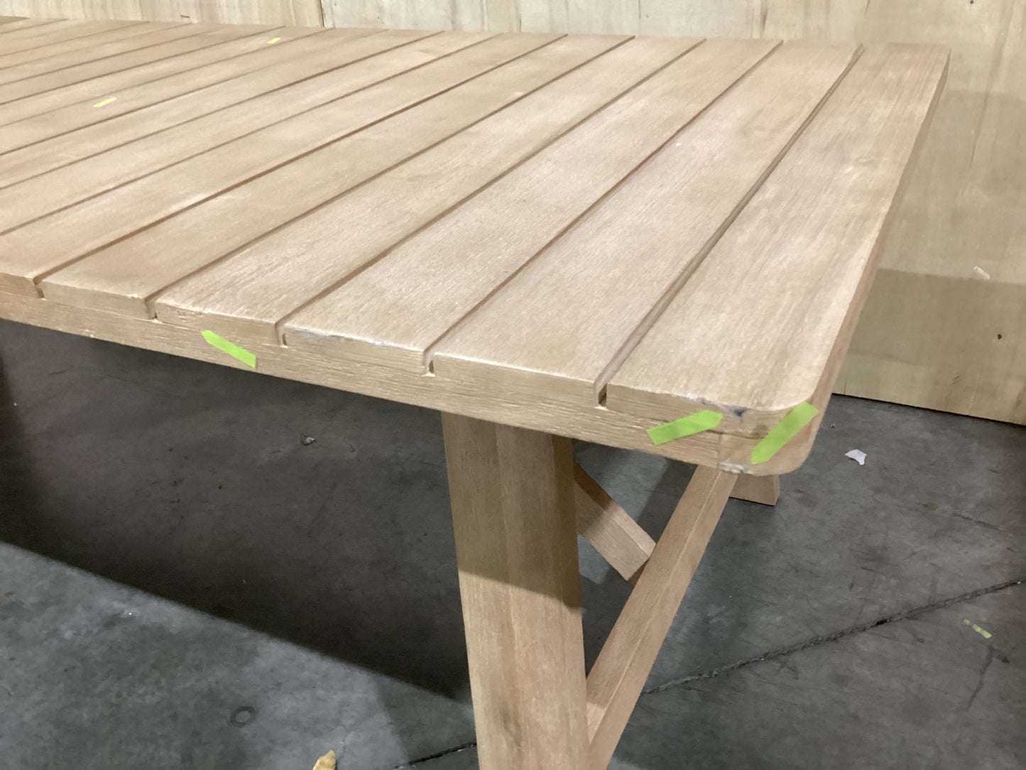 NSW CLN10936 Le Vent Outdoor Dining Table 240x100cm Acacia Natural