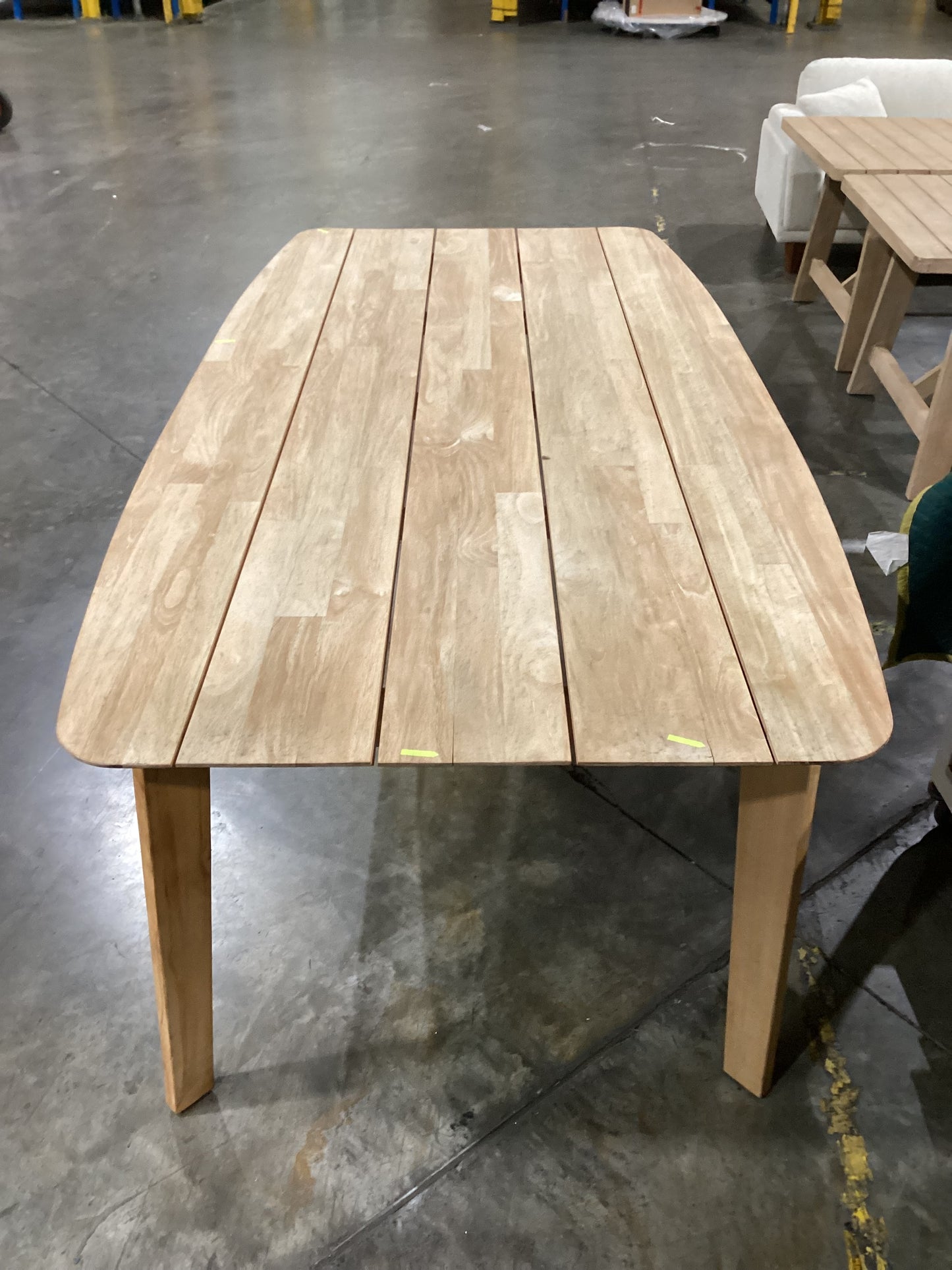 NSW CLN11410 Boree Outdoor Dining Table 240x115cm Teak Natural