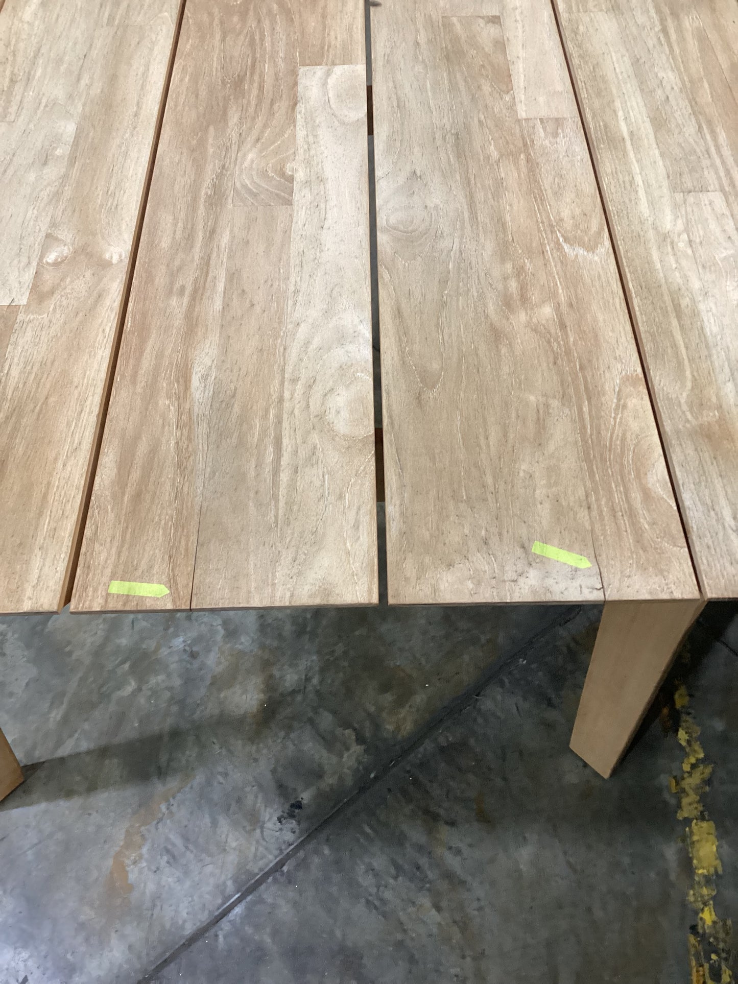 NSW CLN11410 Boree Outdoor Dining Table 240x115cm Teak Natural