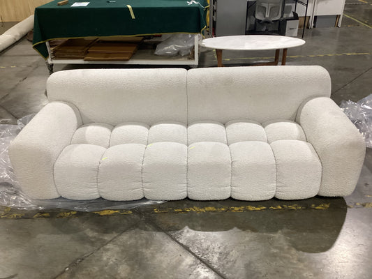 NSW CLN11413 Aero Sofa 3S Jacquard Boucle Cream