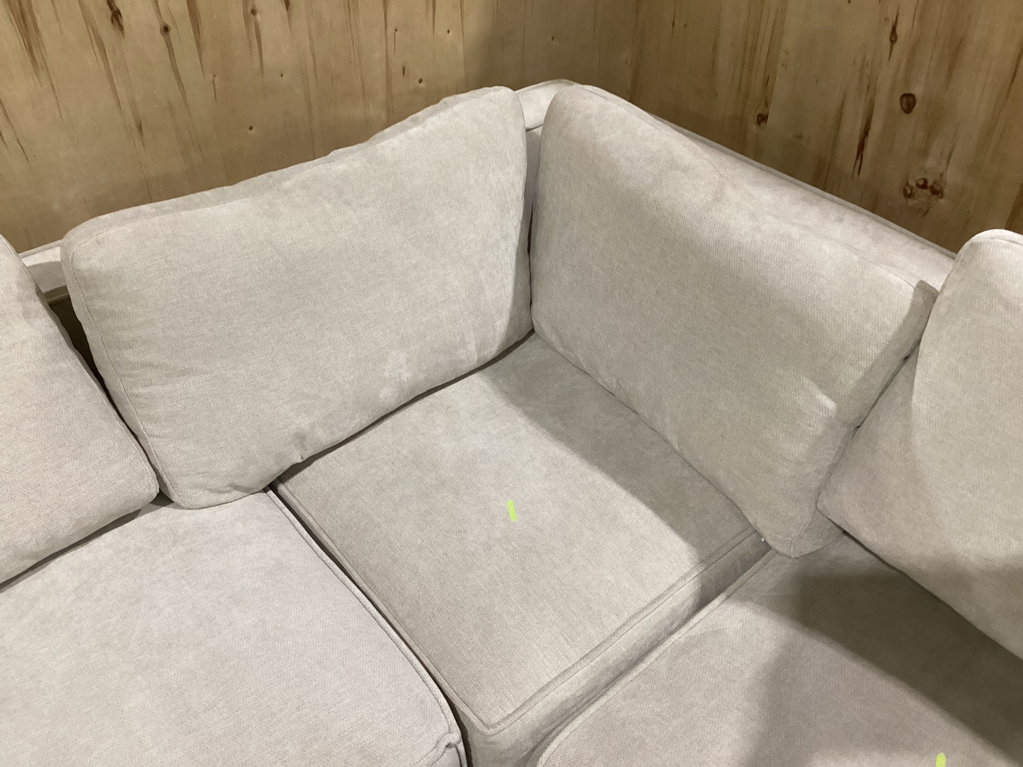 NSW MT24588 Apartment Modular LAF Chaise+Corner+End Terminal  RAF+ 2S Armless Glamour Natural