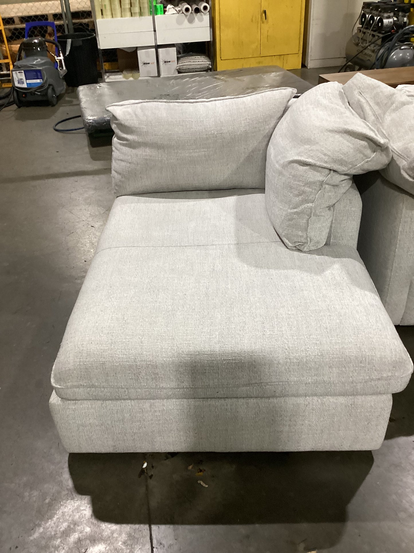 NSW MT24597 Sorrento Modular Sofa Bed 3S LAF + RAF Chaise Nathan Cloud