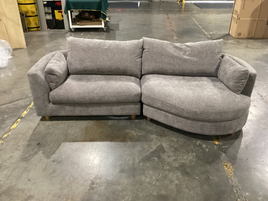 NSW MT24614 Freddie Modular 2S LAF + RAF Chaise Ambient Stone