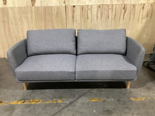 NSW CLN10989 Cleo Sofa 3S Natural Leg Hervey Stone