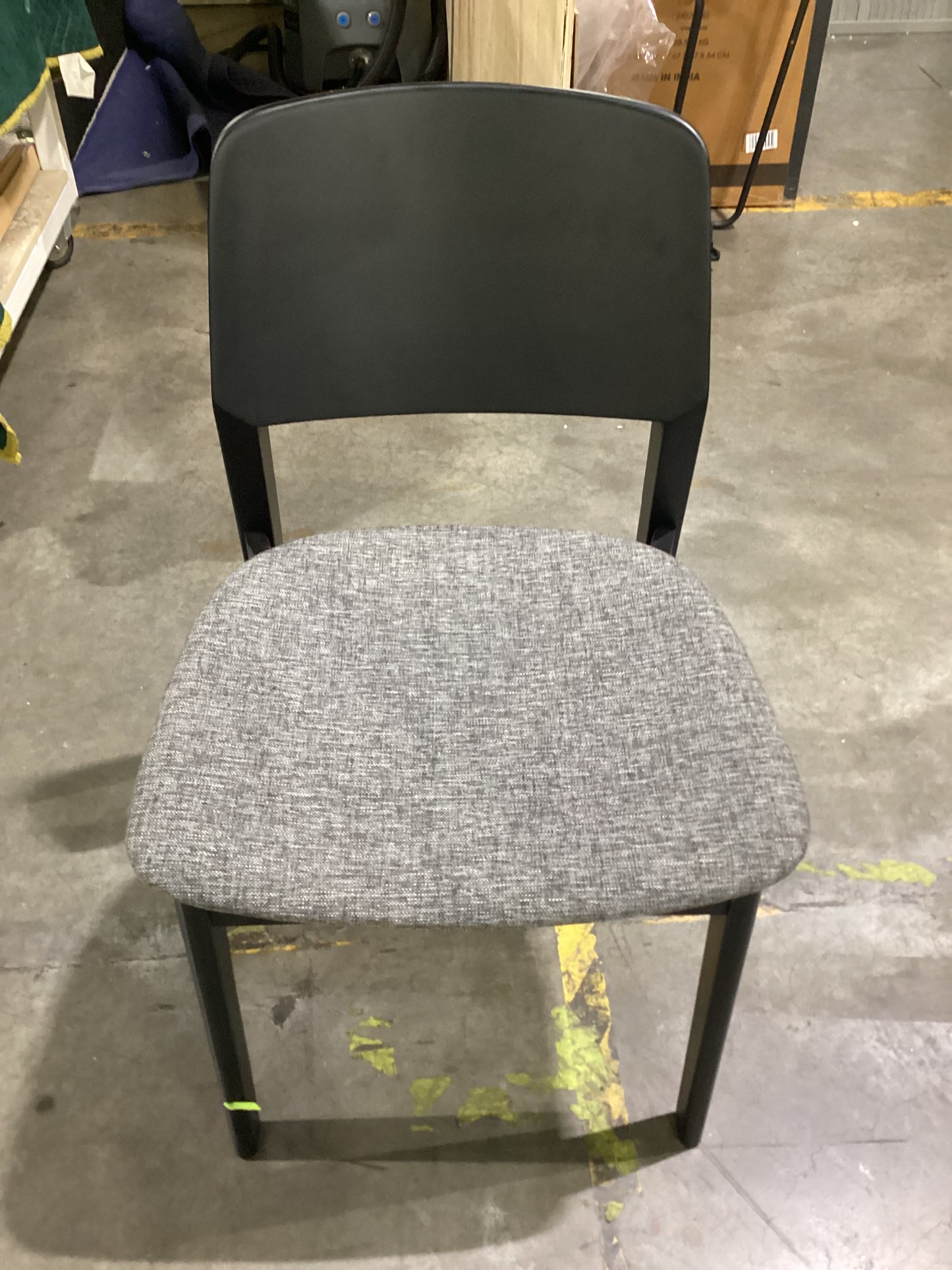 NSW CLN10994 Bowral Dining Chair Black/Charcoal