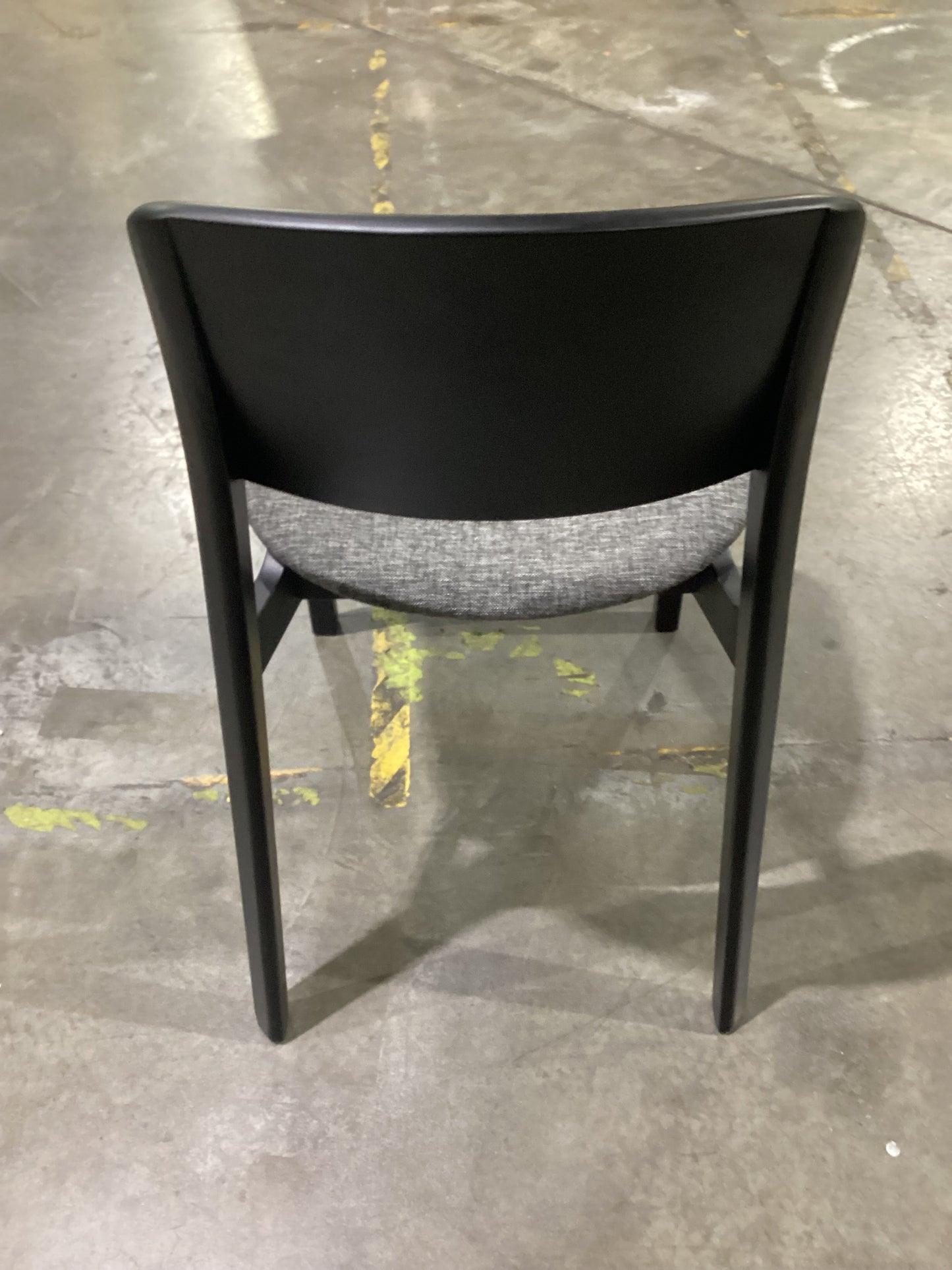 NSW CLN10994 Bowral Dining Chair Black/Charcoal