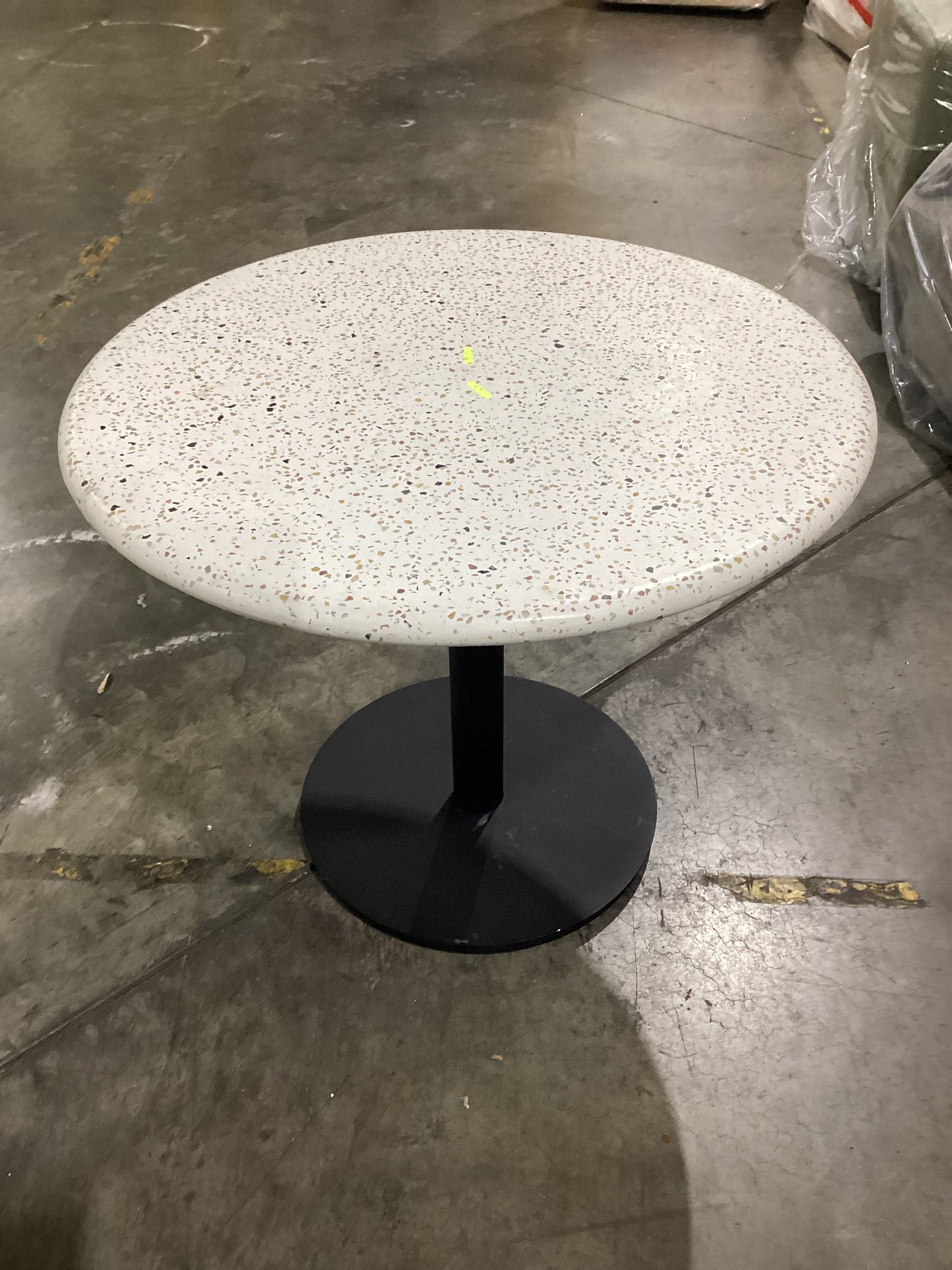 NSW CLV10008 Brixton Outdoor Bistro Dining Table 75cm Black