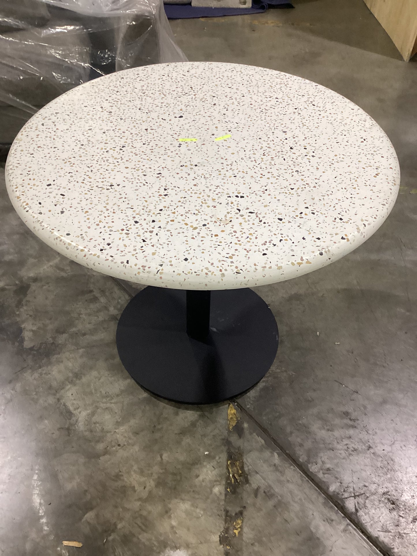 NSW CLV10008 Brixton Outdoor Bistro Dining Table 75cm Black