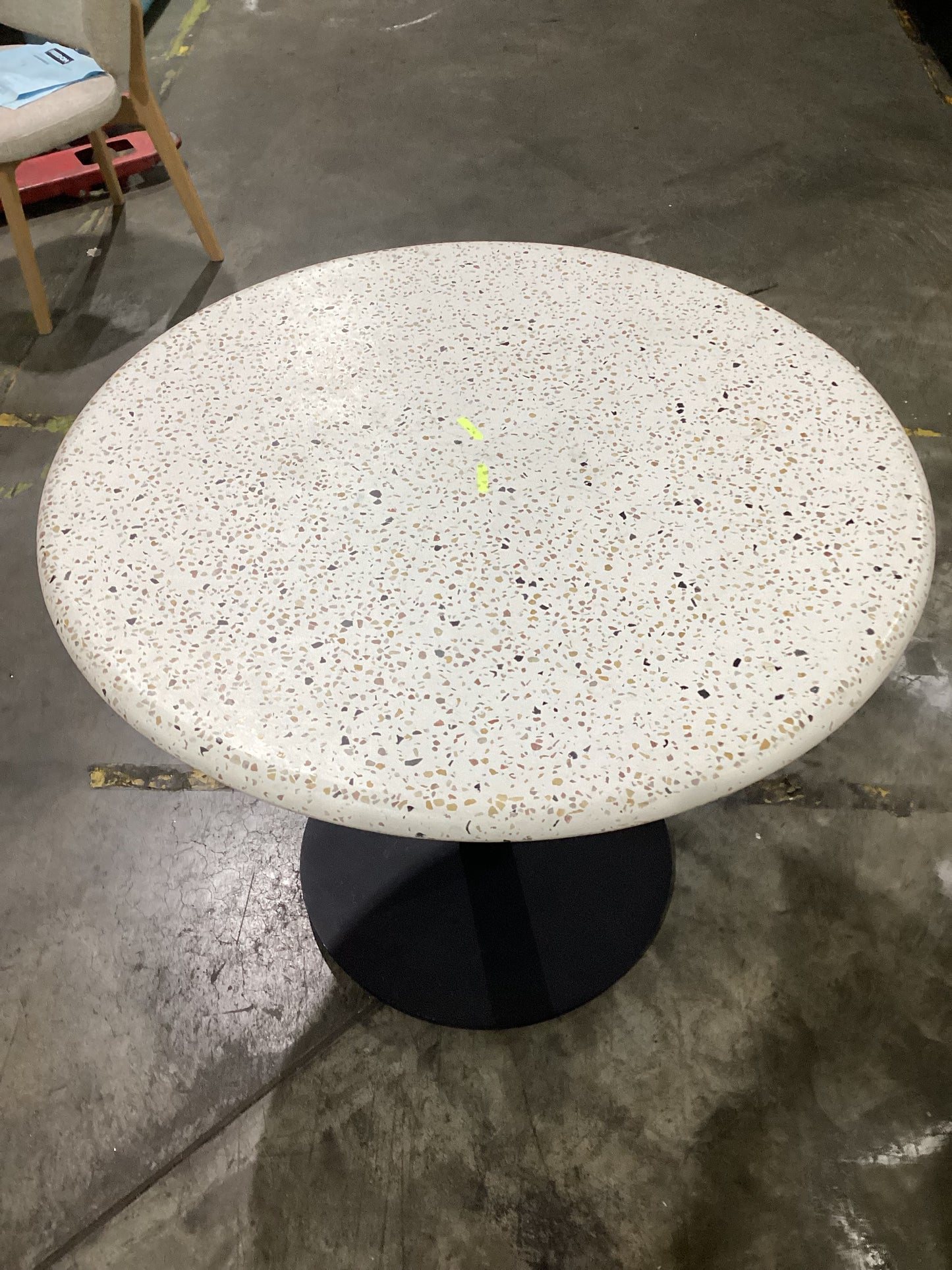 NSW CLV10008 Brixton Outdoor Bistro Dining Table 75cm Black