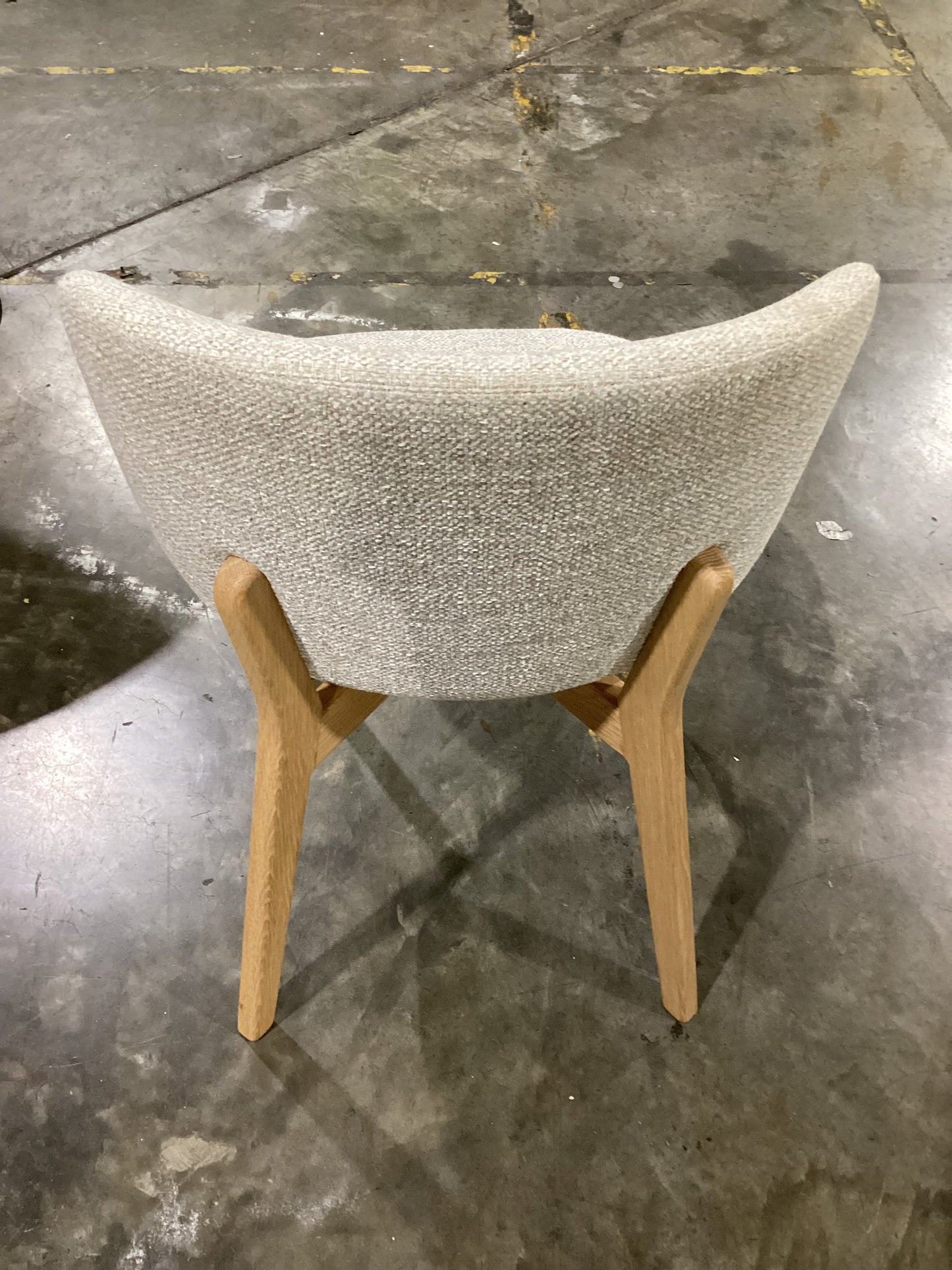 NSW CLV10009 Gomez Dining Chair Oak Frame