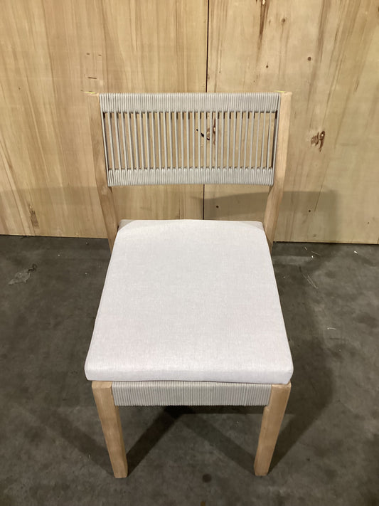 NSW CLV10019 Le Vent Outdoor Dining Chair Armless Acacia Natural