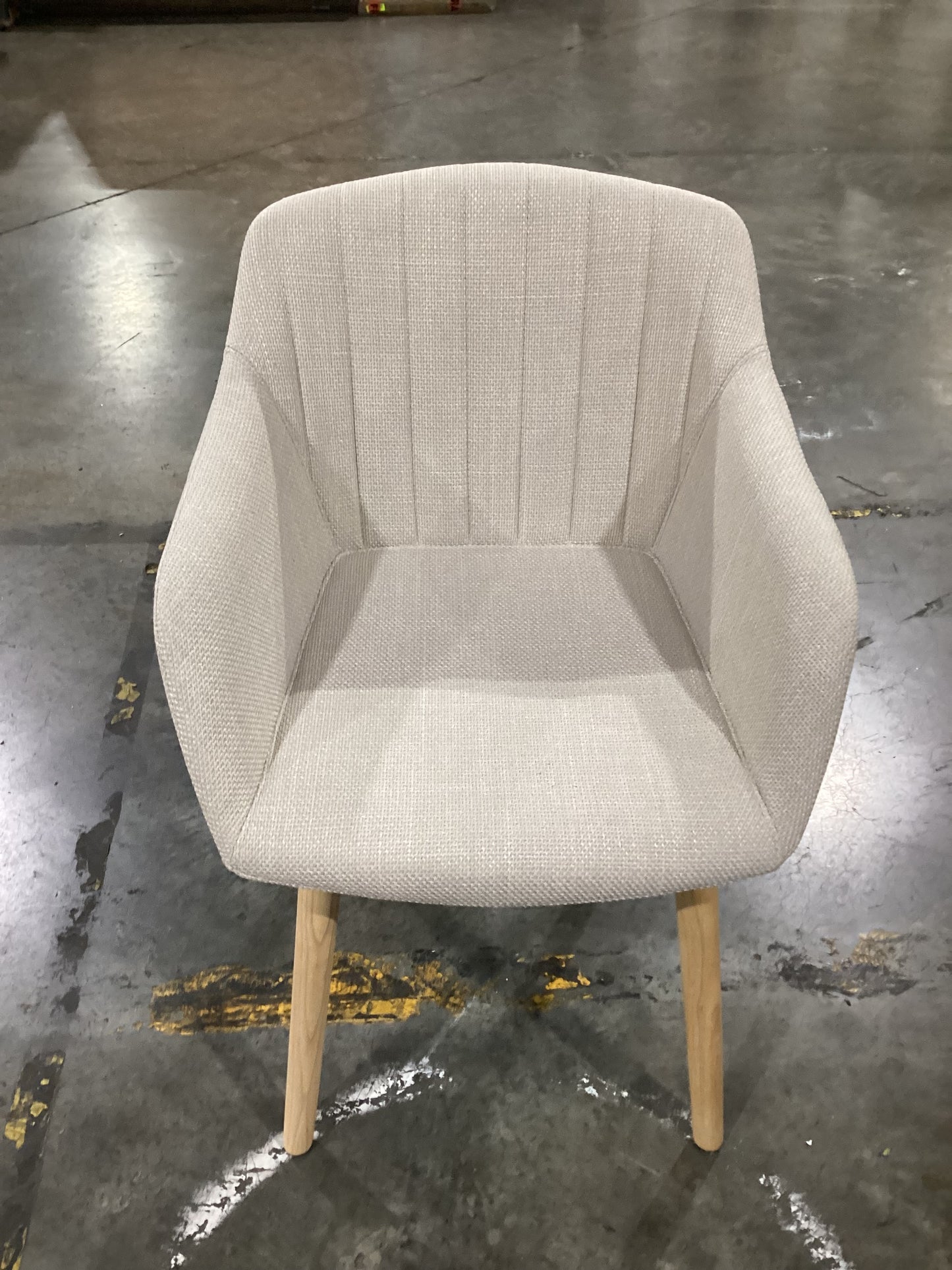 NSW PRN20410 Palmer Carver Dining Chair Beige