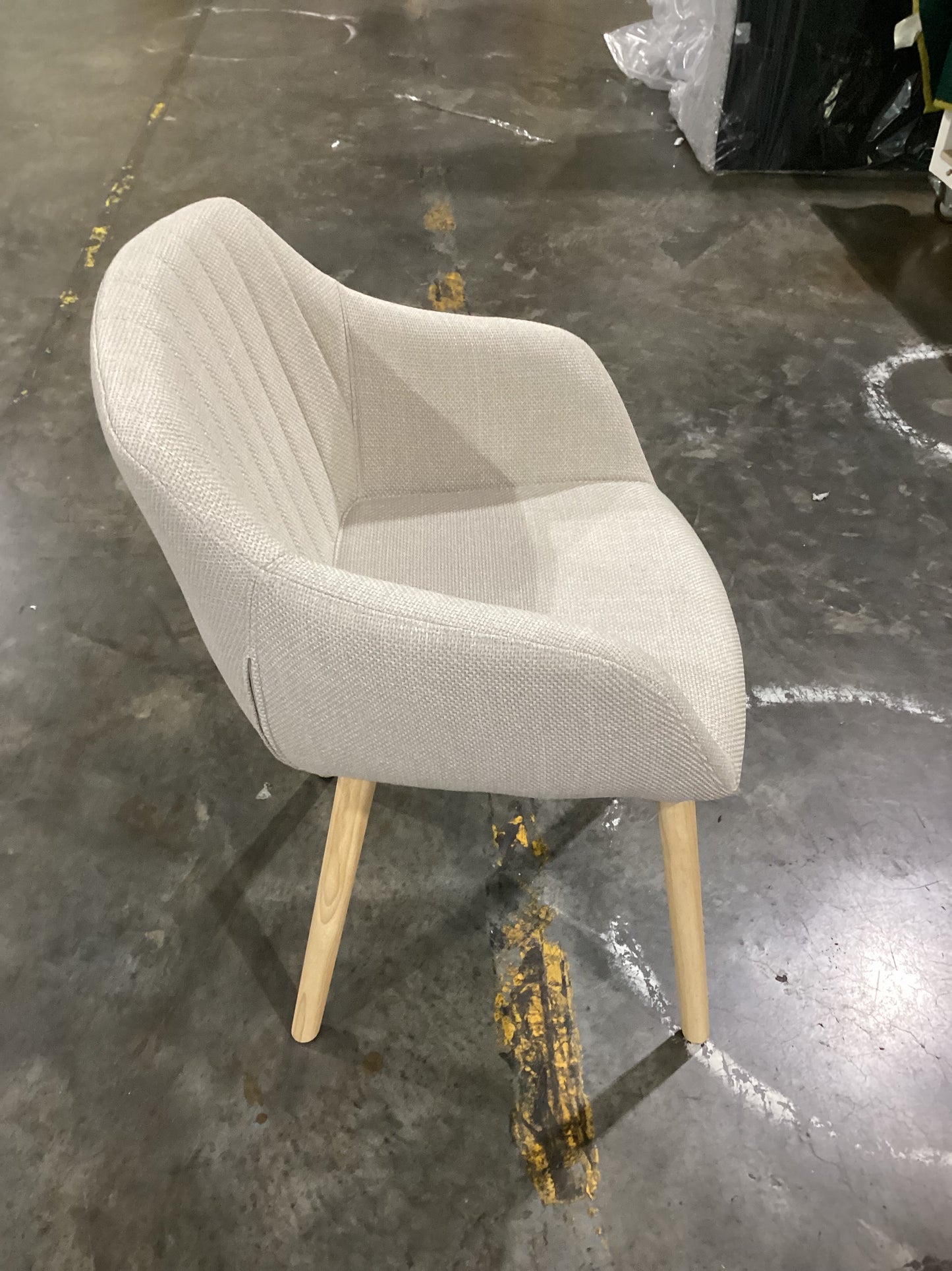 NSW PRN20410 Palmer Carver Dining Chair Beige