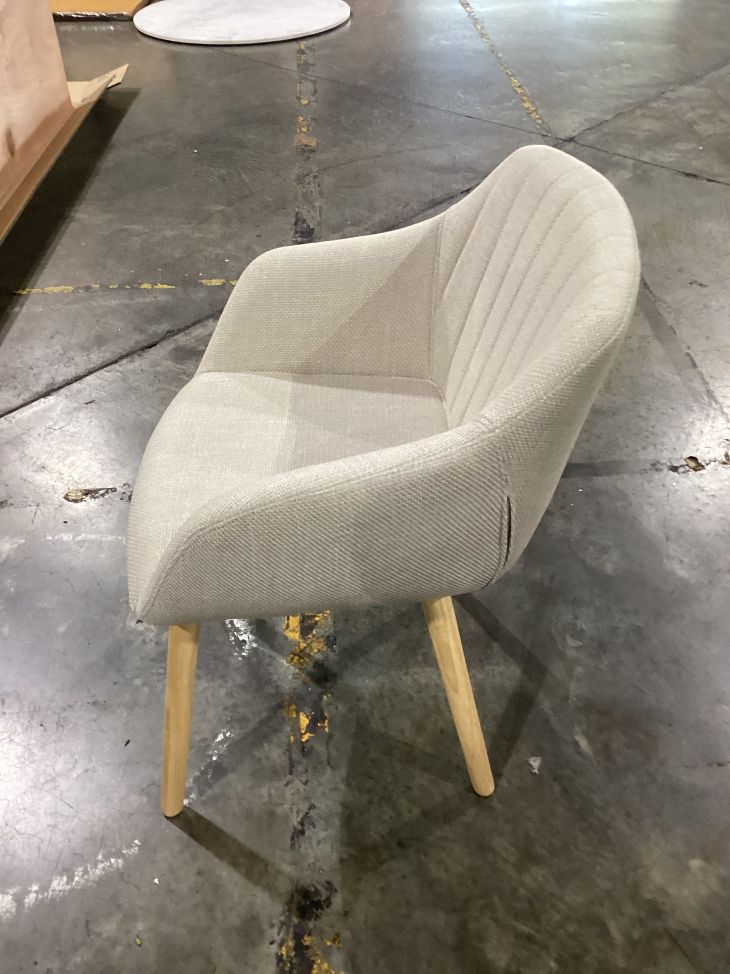 NSW PRN20410 Palmer Carver Dining Chair Beige