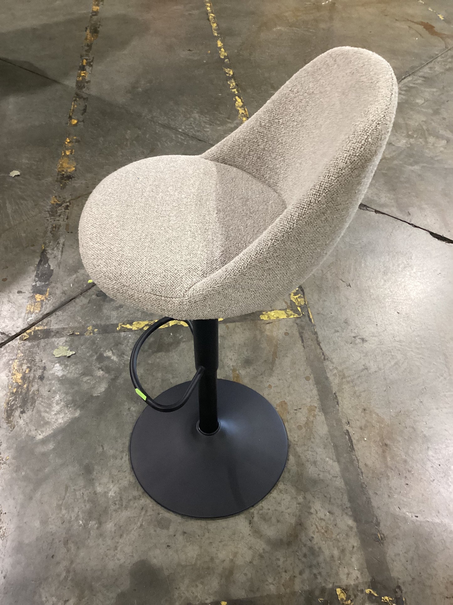 NSW CLN11432 Selena Counter Stool Crush Light Grey