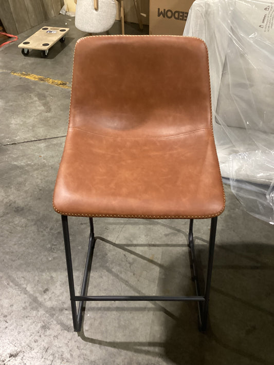 NSW CLN11444 Saddle Counter Stool 63cm Tawny Tan