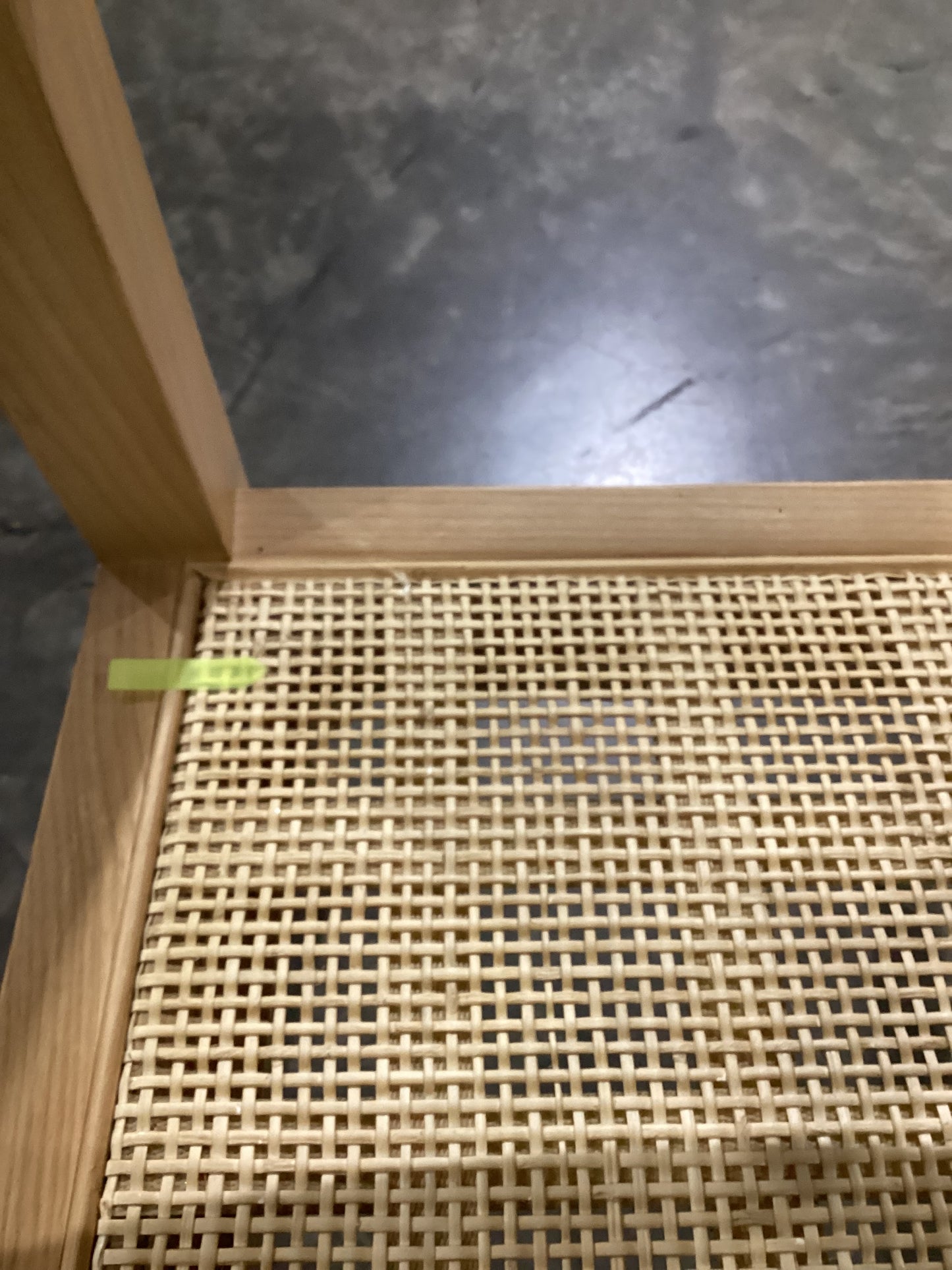 NSW CLN11453 Bangalow Dining Chair Rattan Natural