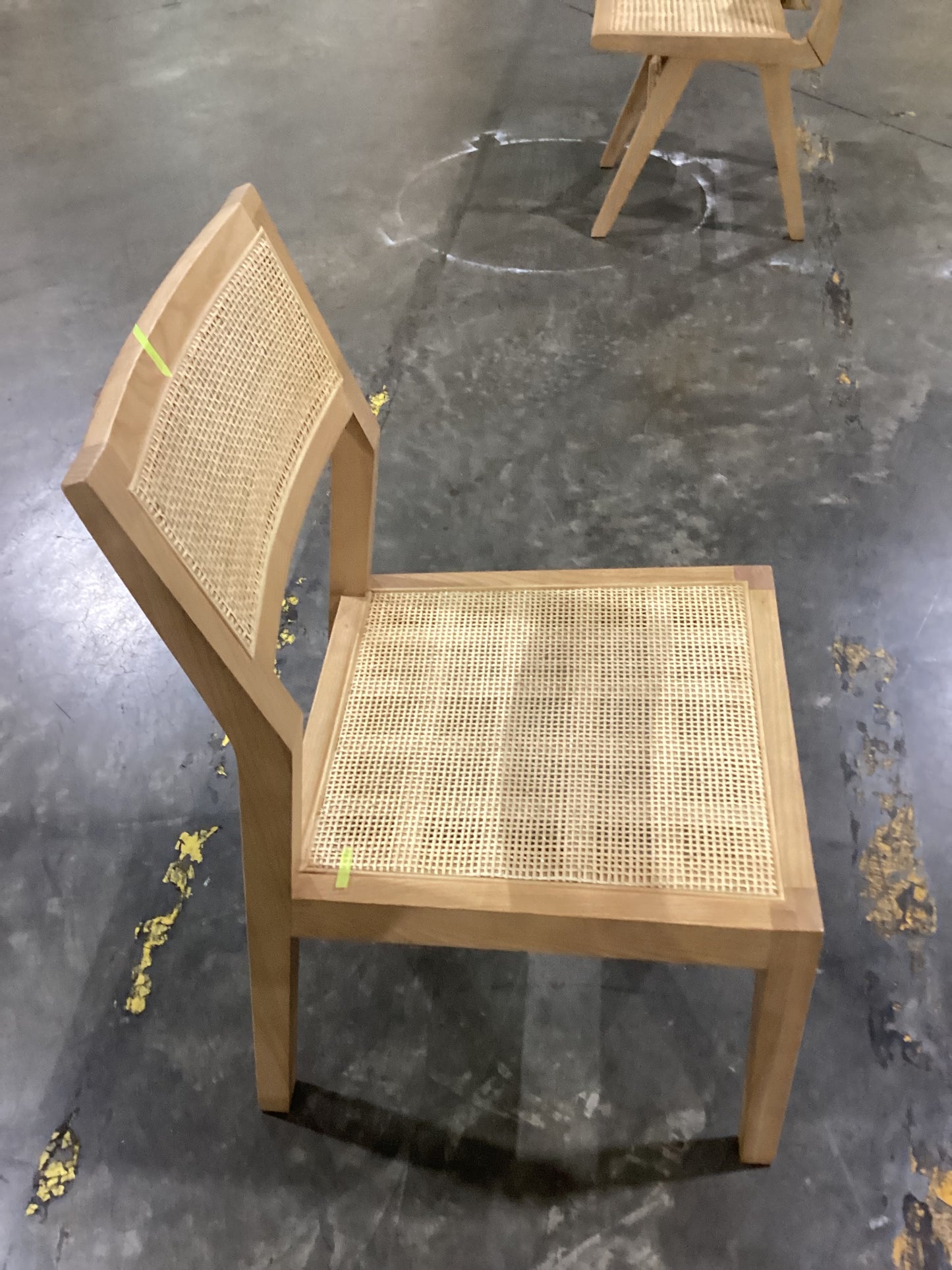 NSW CLN11453 Bangalow Dining Chair Rattan Natural