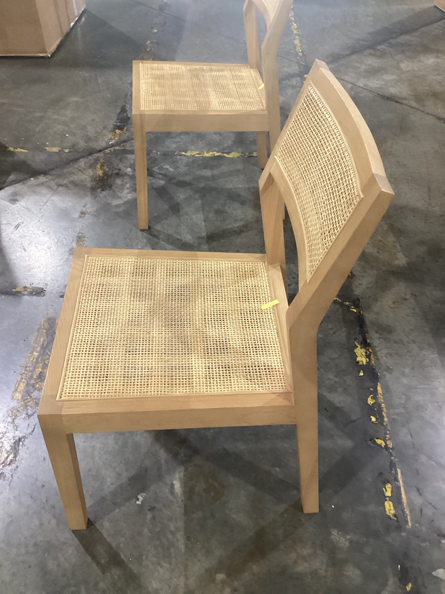 NSW CLN11455 Bangalow Dining Chair Rattan Natural