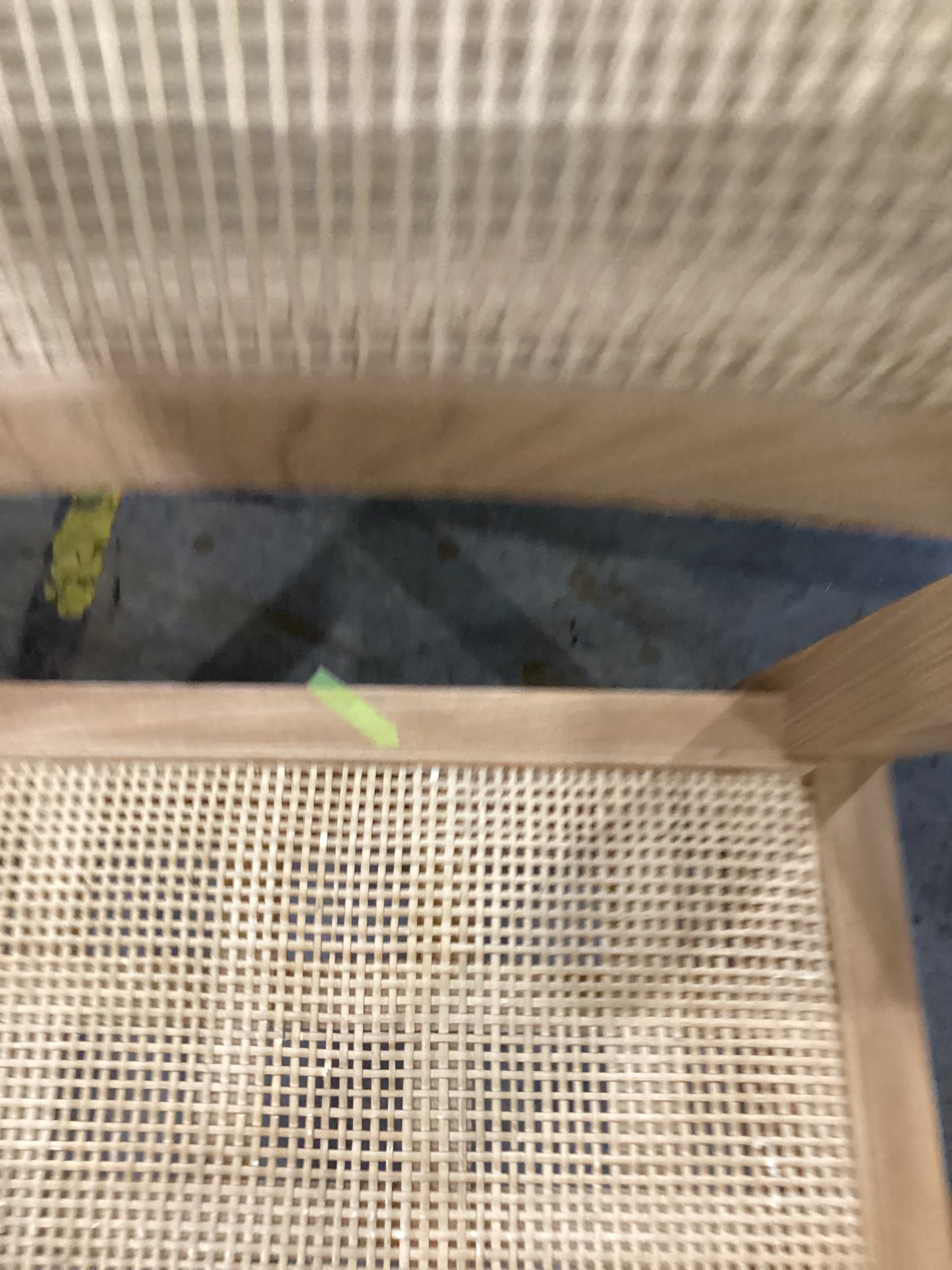 NSW CLN11456 Bangalow Dining Chair Rattan Natural