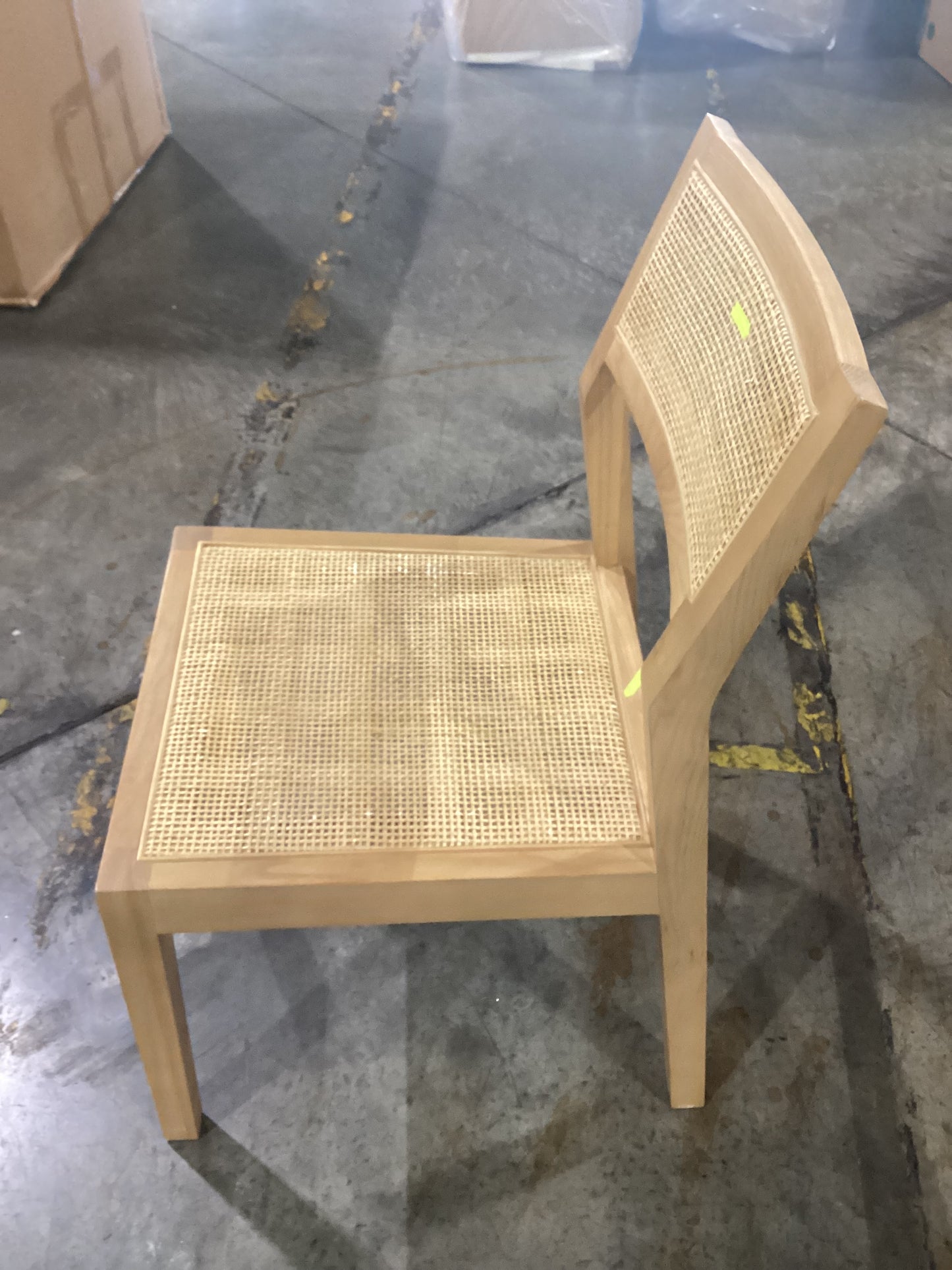 NSW CLN11456 Bangalow Dining Chair Rattan Natural