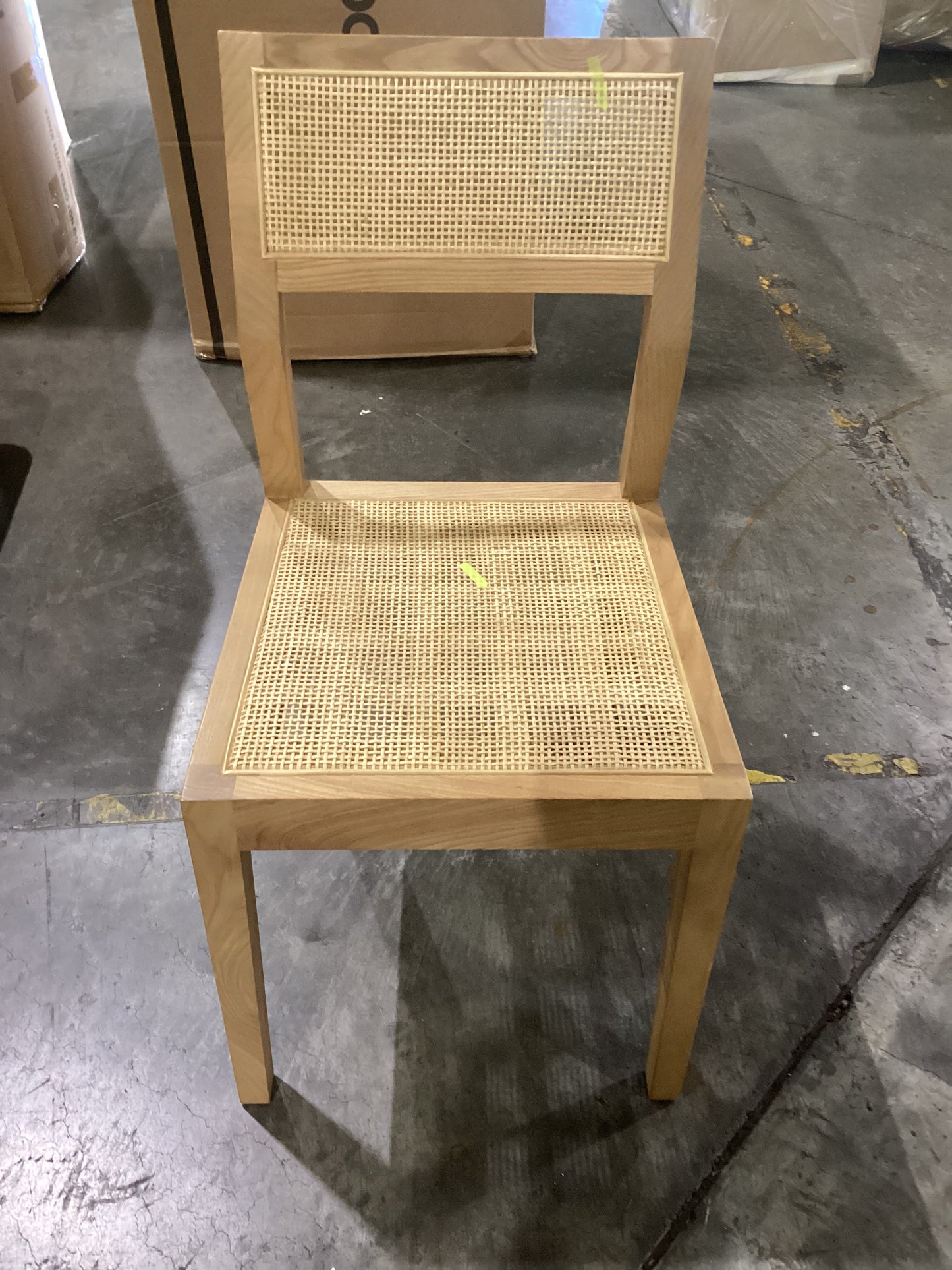 NSW CLN11457 Bangalow Dining Chair Rattan Natural