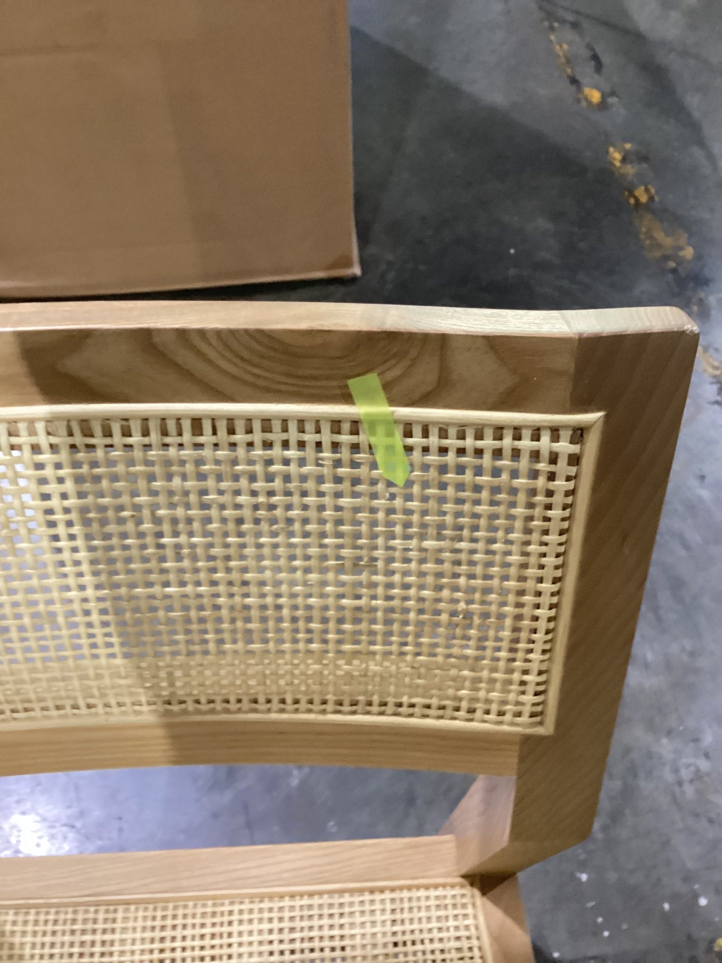 NSW CLN11457 Bangalow Dining Chair Rattan Natural