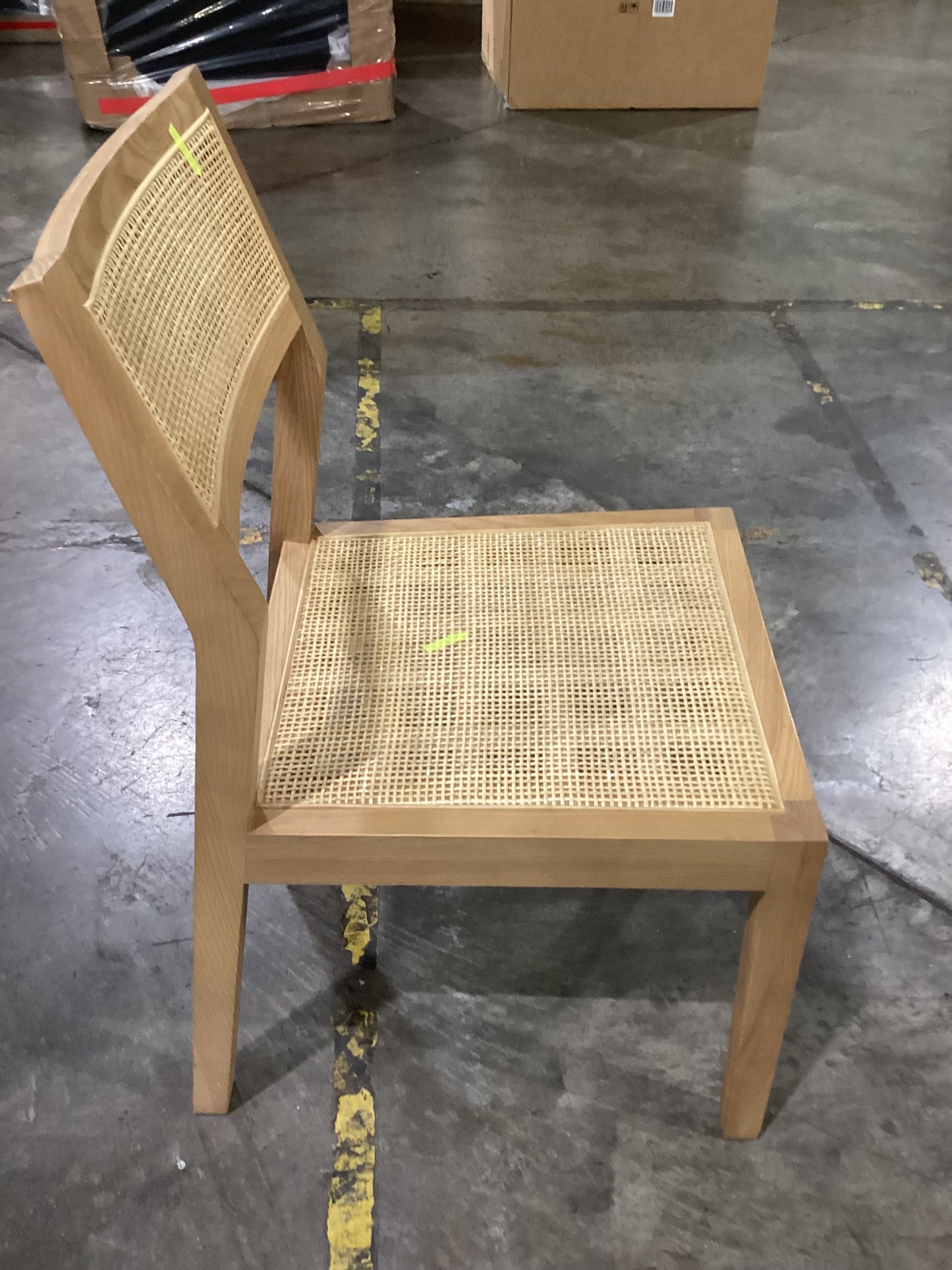 NSW CLN11457 Bangalow Dining Chair Rattan Natural