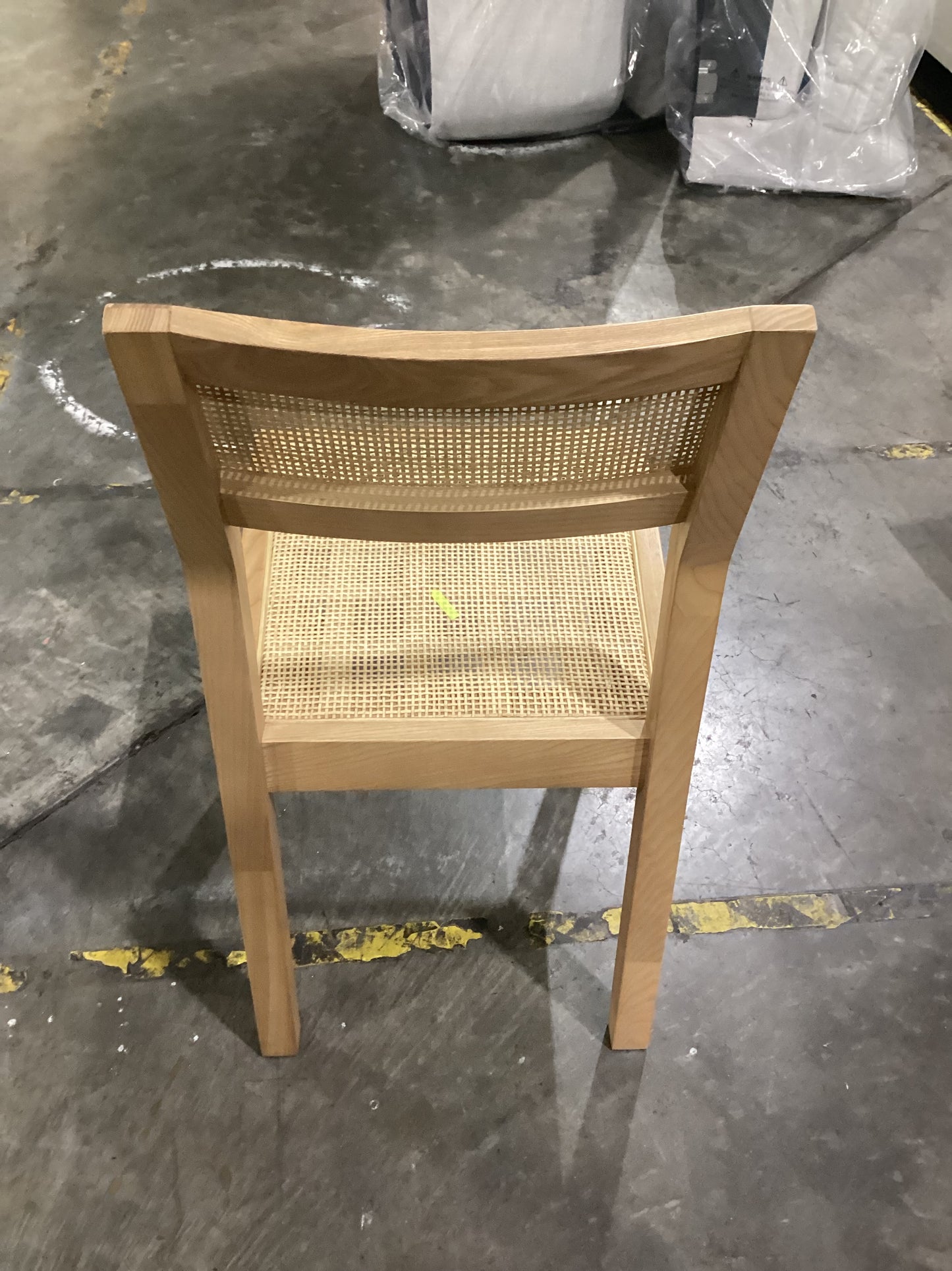 NSW CLN11457 Bangalow Dining Chair Rattan Natural