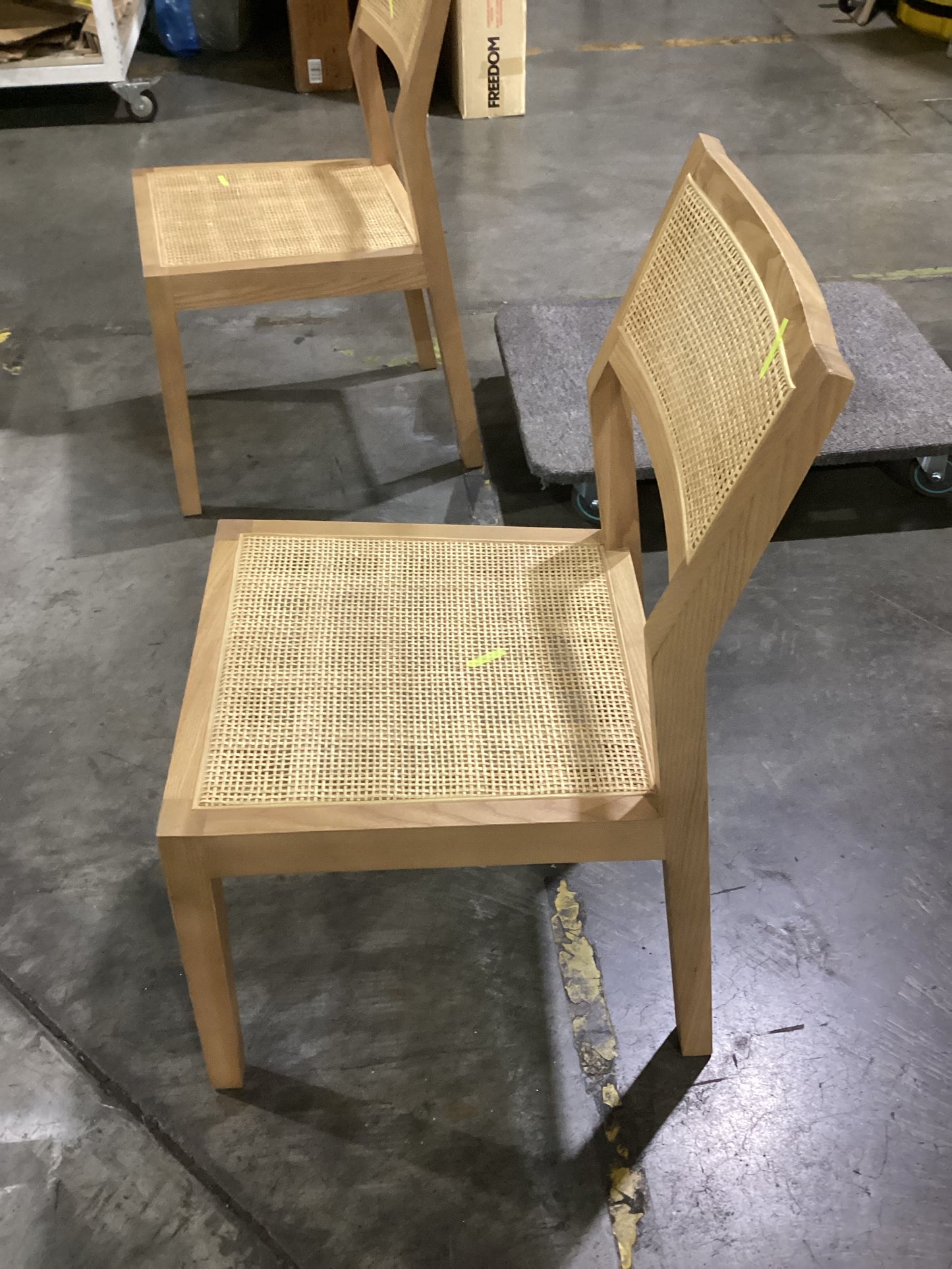 NSW CLN11457 Bangalow Dining Chair Rattan Natural