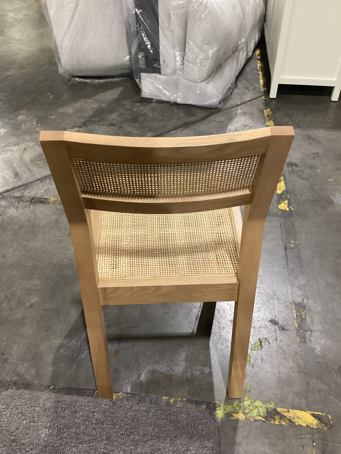 NSW CLN11458 Bangalow Dining Chair Rattan Natural