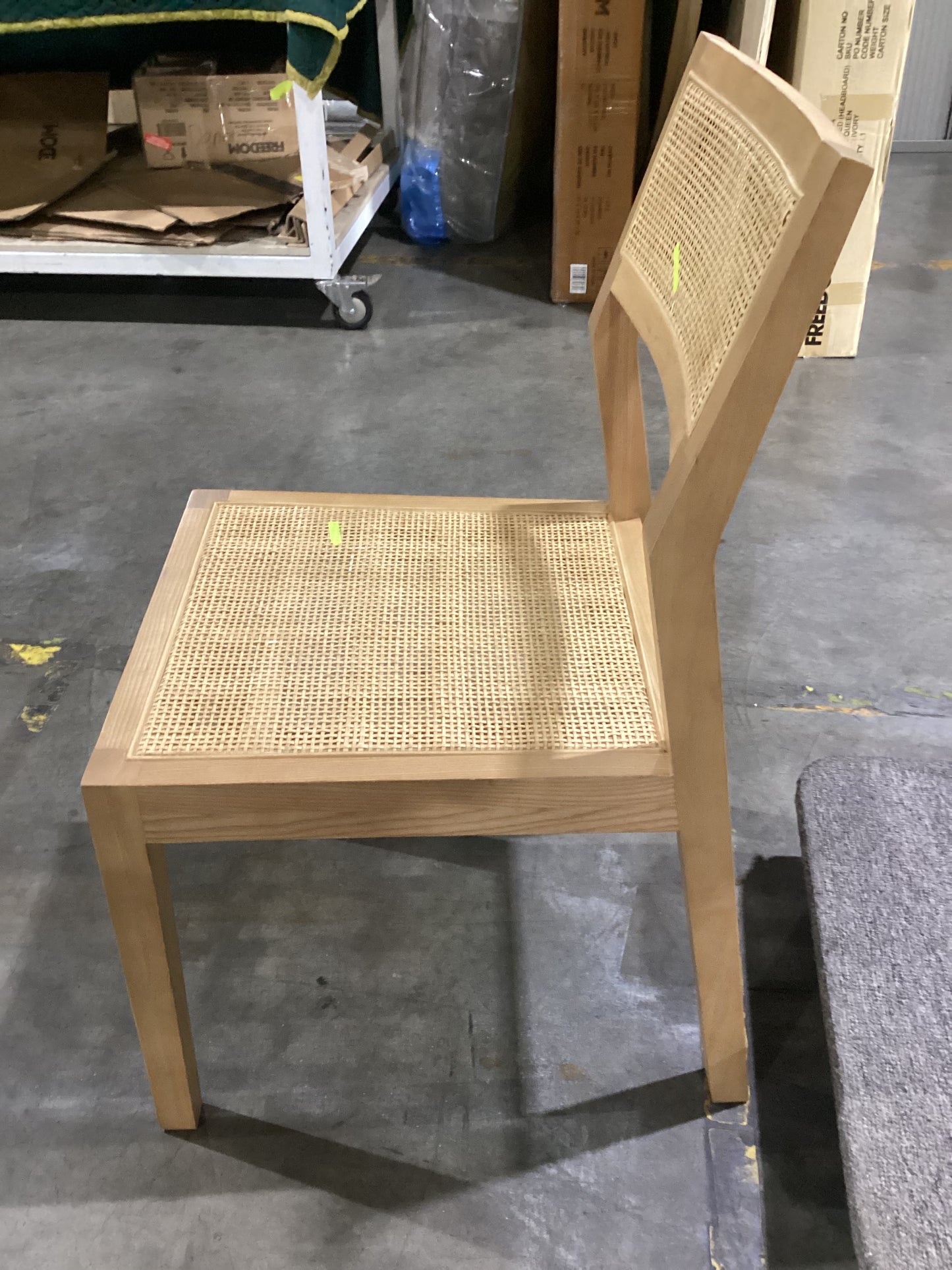 NSW CLN11458 Bangalow Dining Chair Rattan Natural