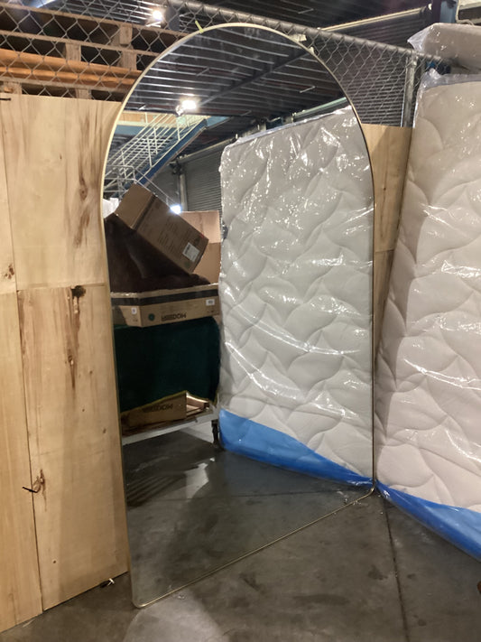 NSW CLN11460 Hubert Floor Mirror 215cm Brushed Brass