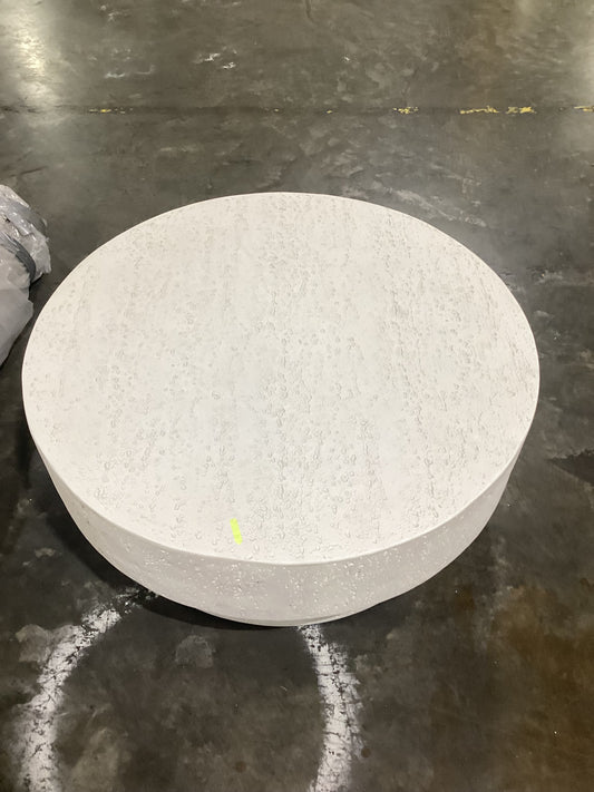 NSW CLN11472 Otto Outdoor Coffee Table 92x92cm Concrete White