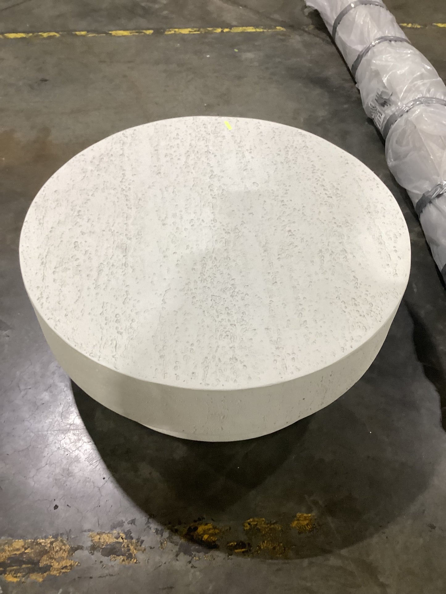 NSW CLN11472 Otto Outdoor Coffee Table 92x92cm Concrete White