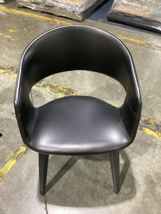 NSW PRN20425 Ladle Dining Chair Black