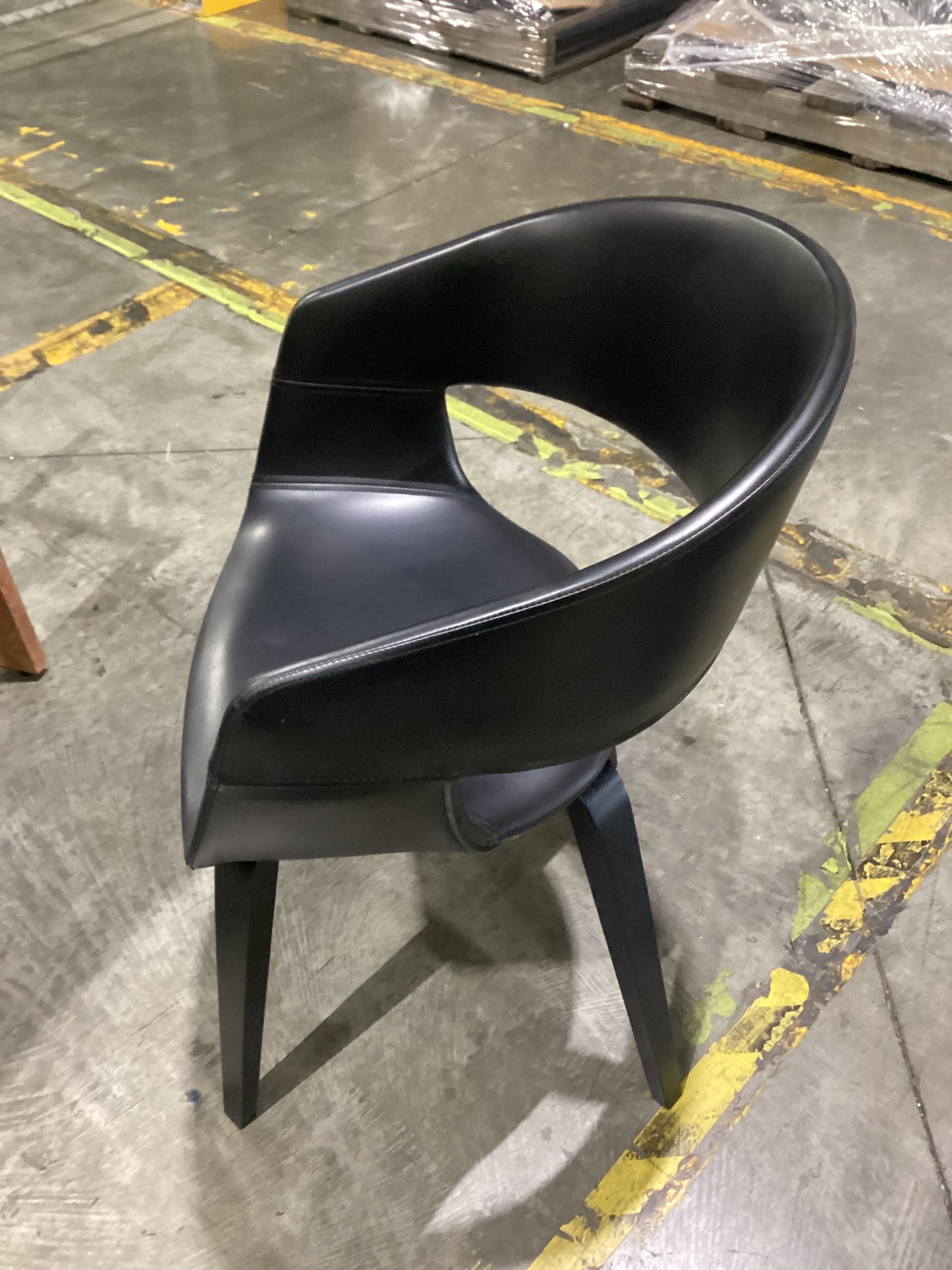 NSW PRN20426 Ladle Dining Chair Black