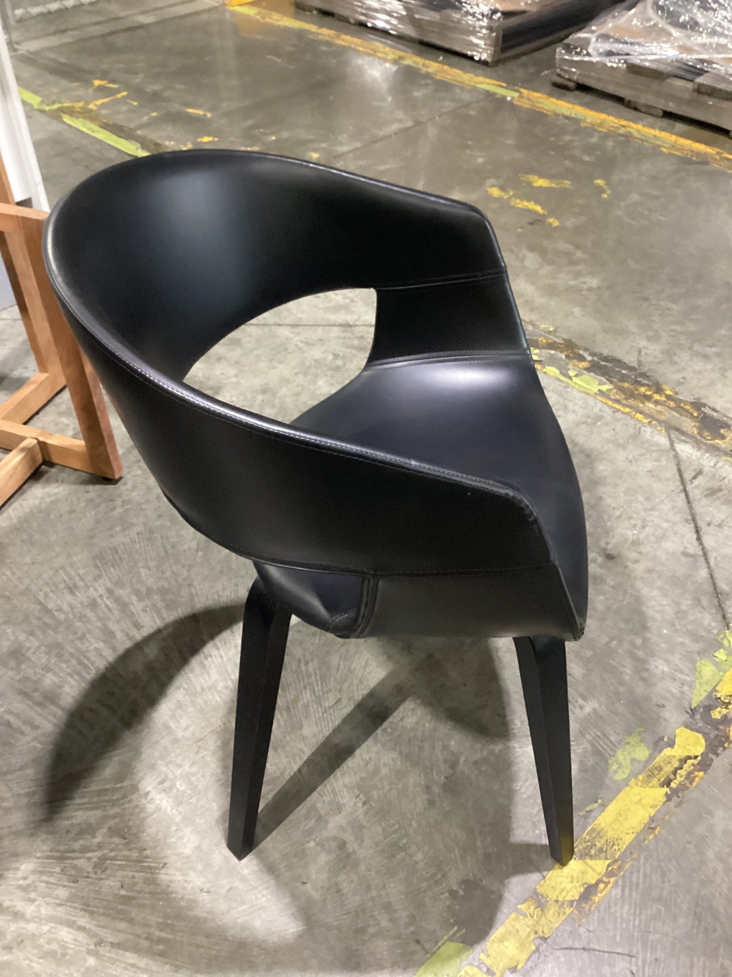 NSW PRN20426 Ladle Dining Chair Black