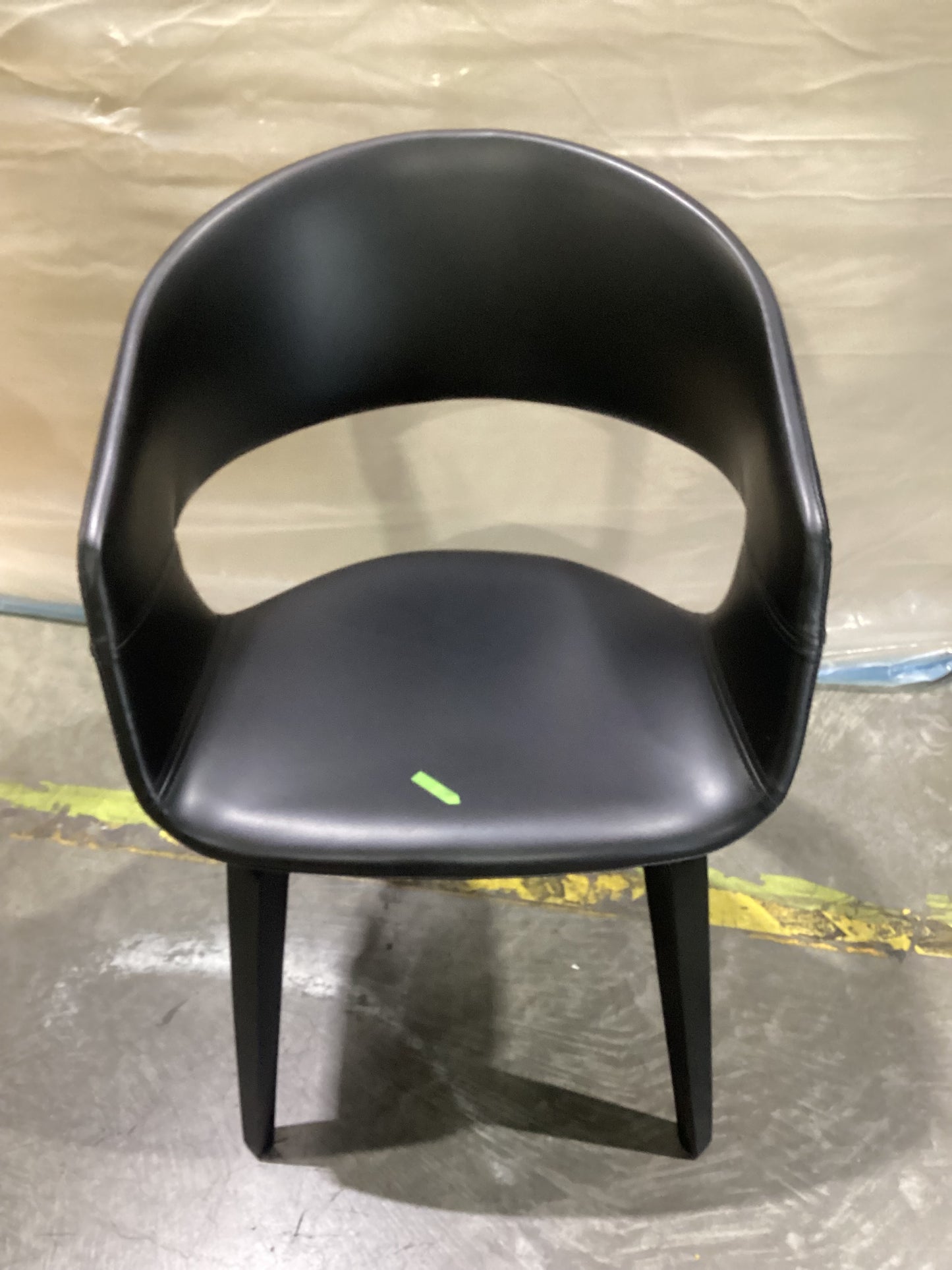 NSW CLN11478 Ladle Dining Chair Black