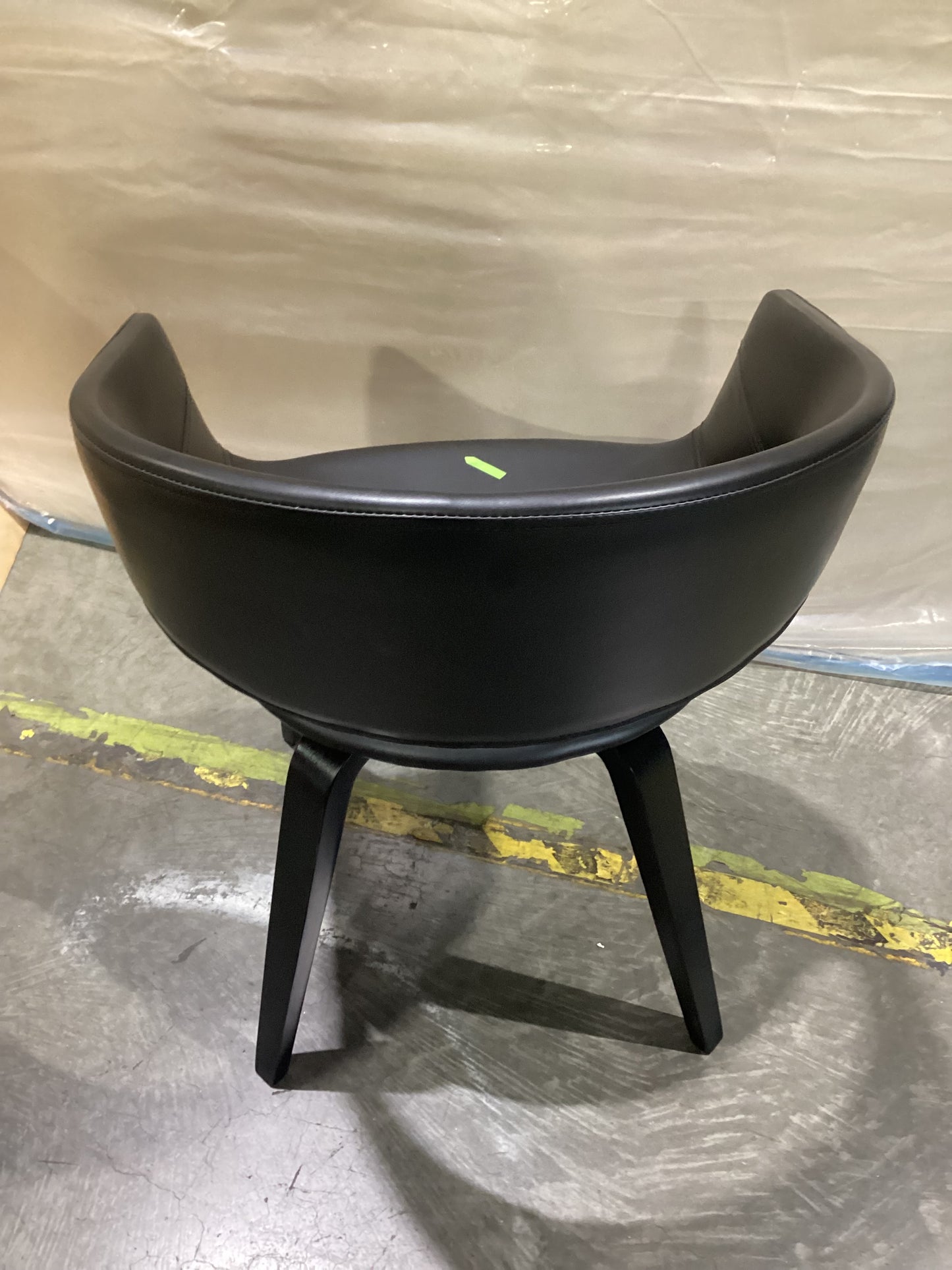 NSW CLN11478 Ladle Dining Chair Black