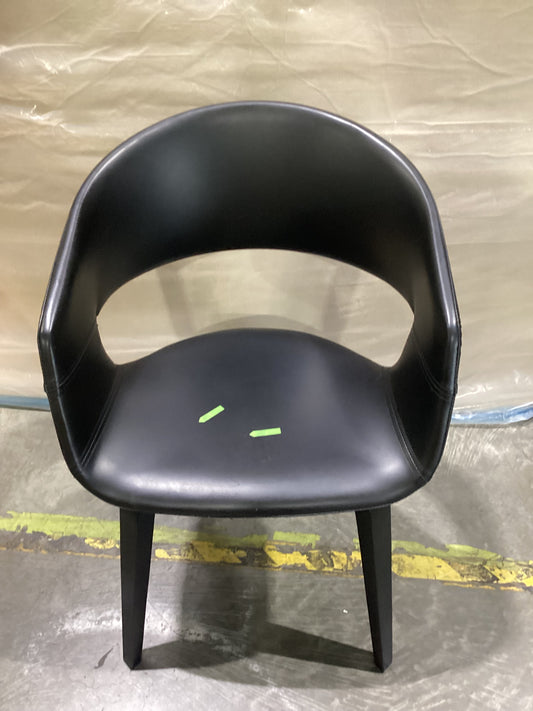 NSW CLN11477 Ladle Dining Chair Black