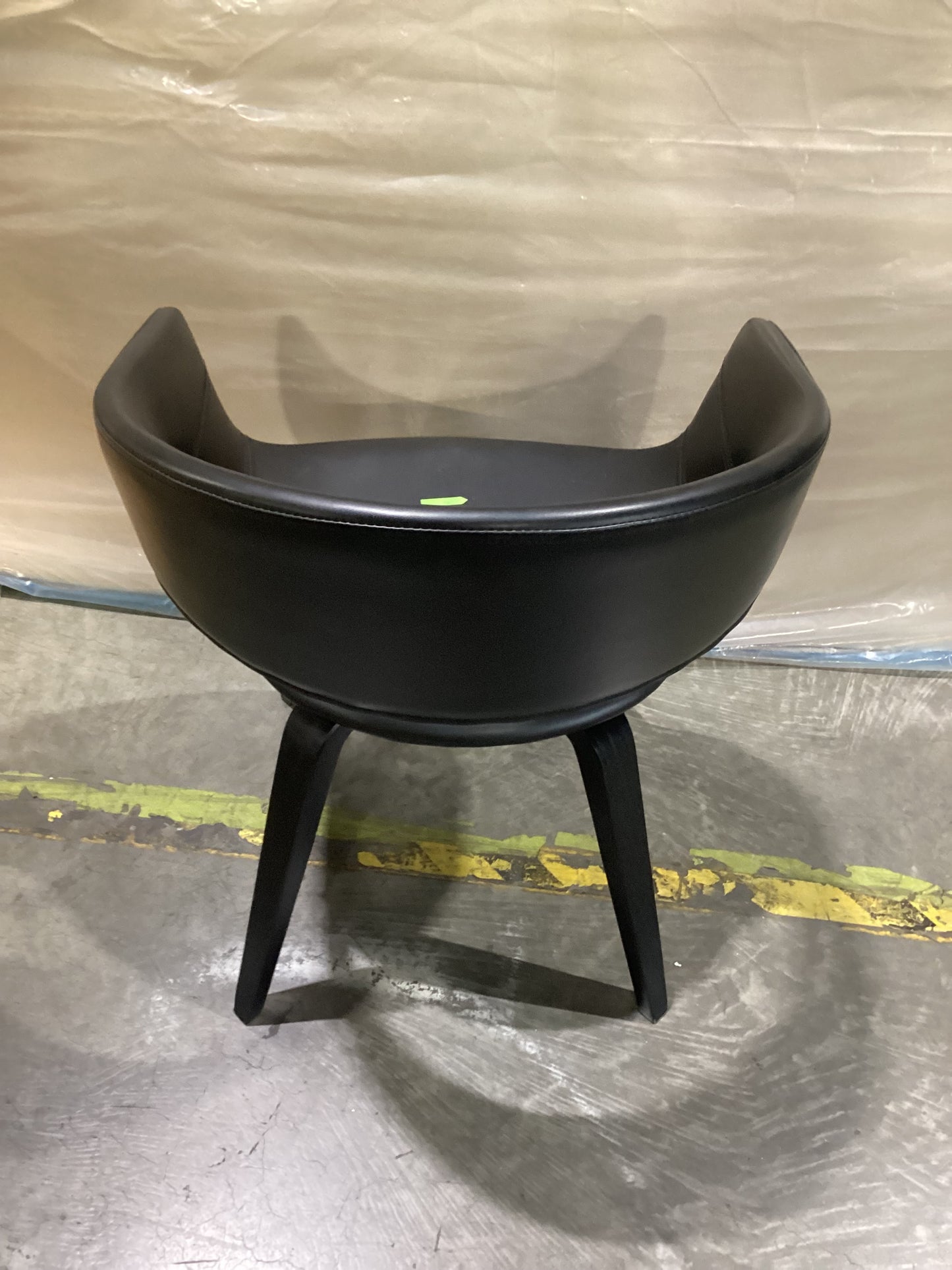 NSW CLN11477 Ladle Dining Chair Black